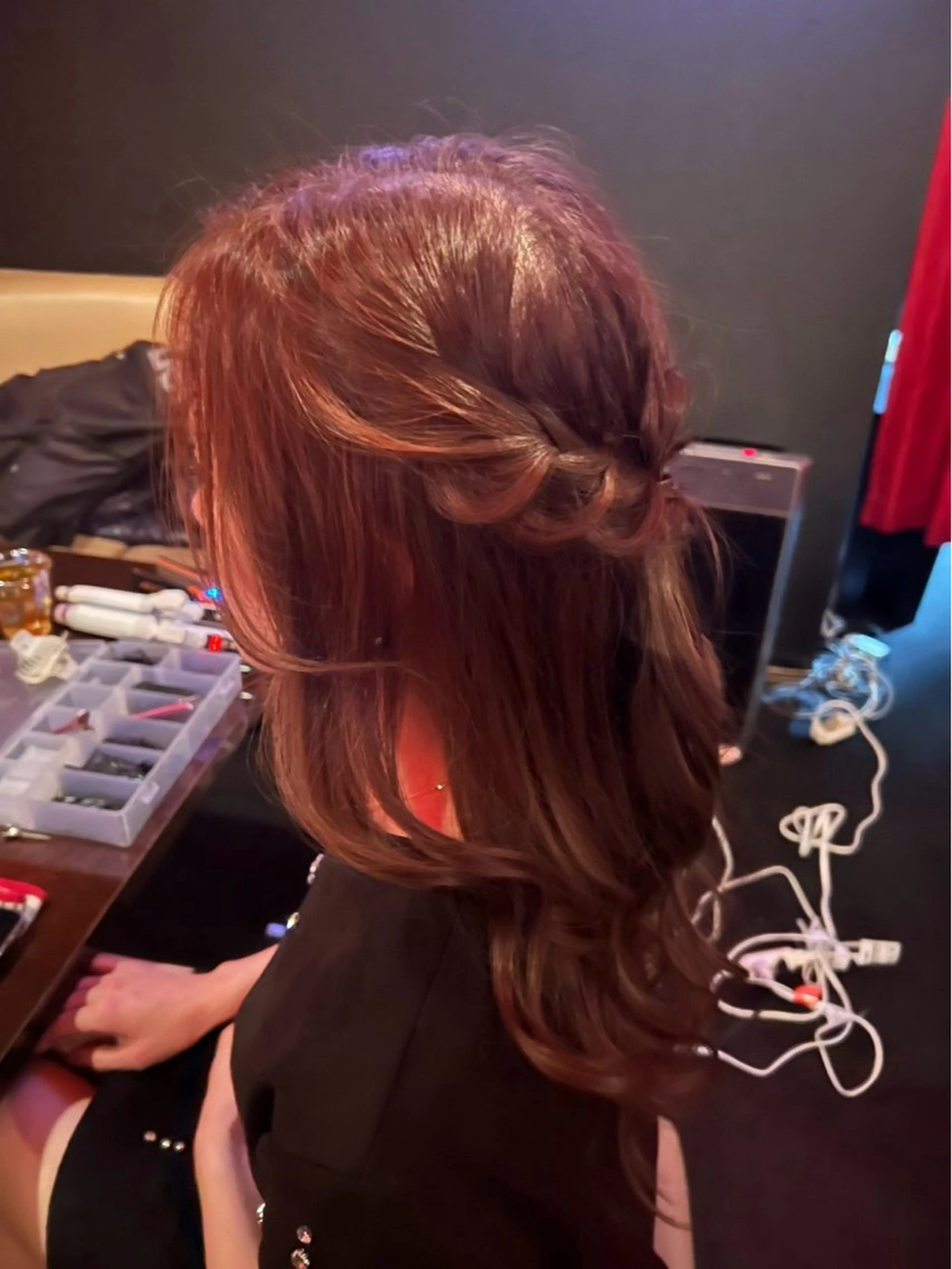 ロング ヘアアレンジ hair set / 渡辺未来🦋のヘアスタイル