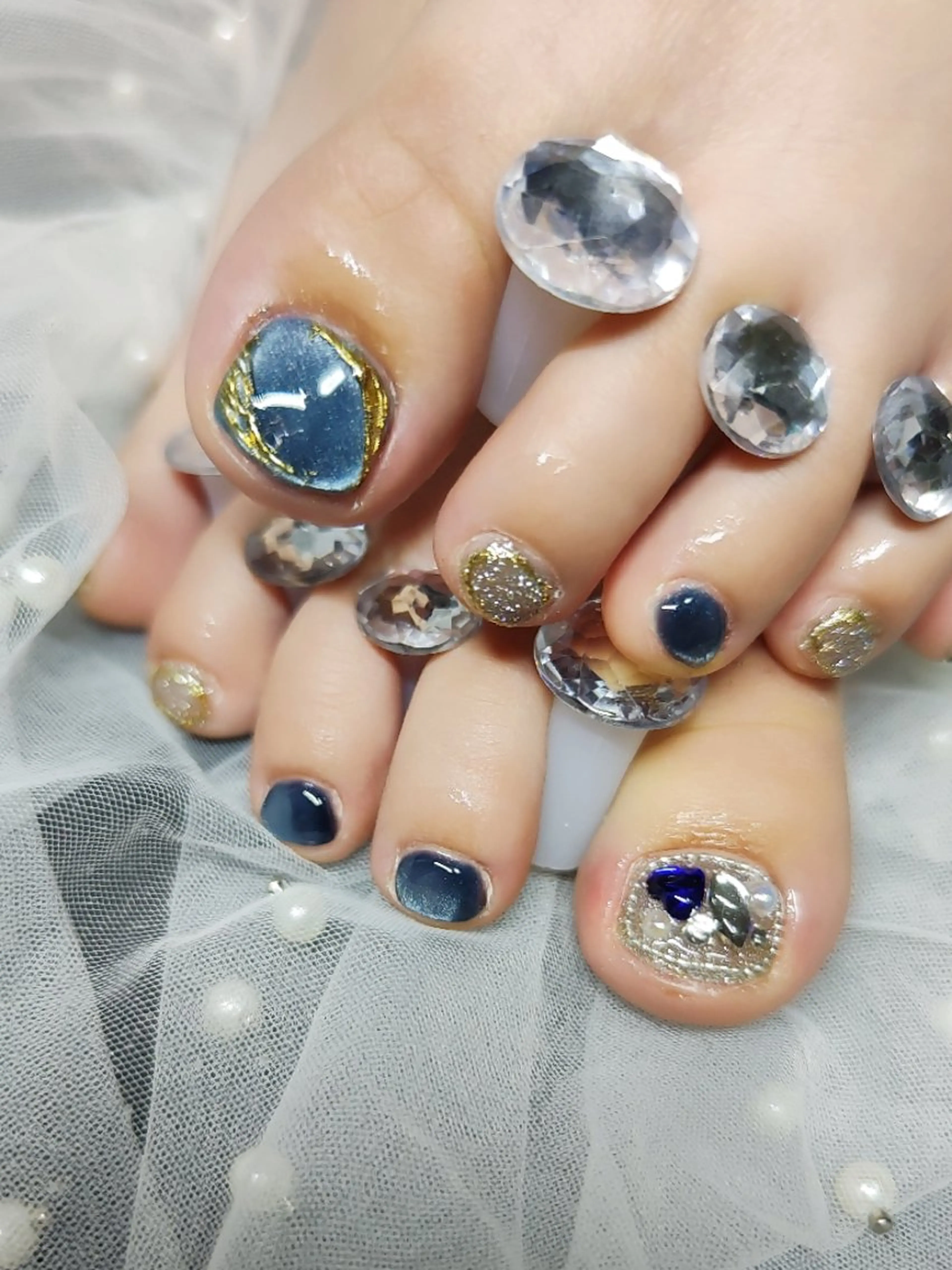 ネイル フットネイル 中島 美香のネイルデザイン