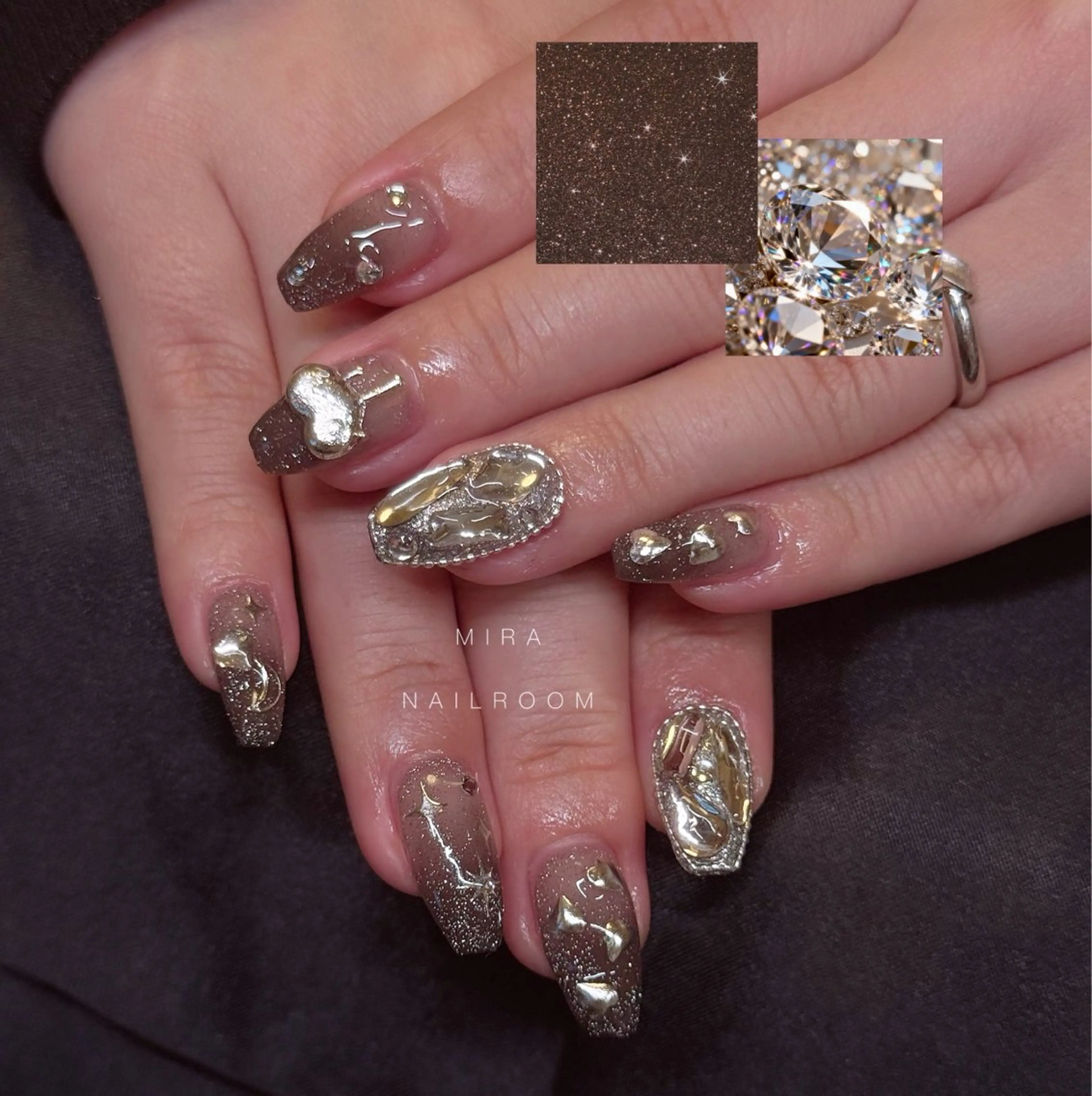 ネイル 持ち込み MIRA NAILROOMのネイルデザイン