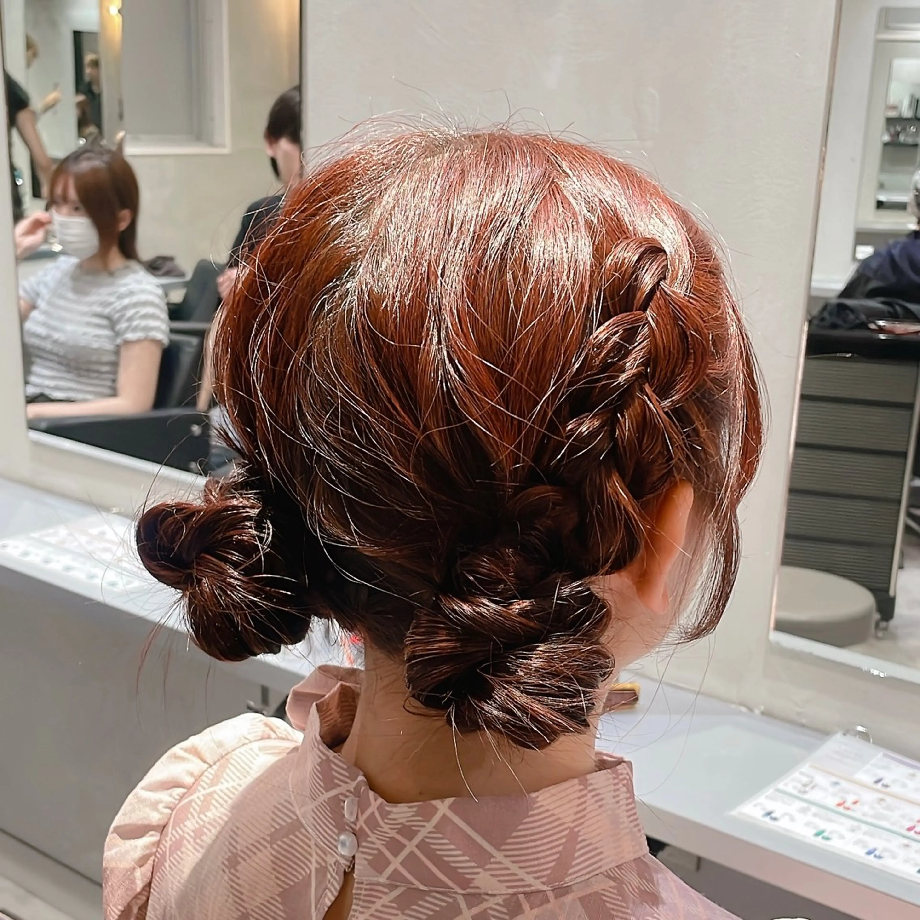 ロング カラー ヘアセット Minami. 🩵 再現性特化ヘアのヘアスタイル