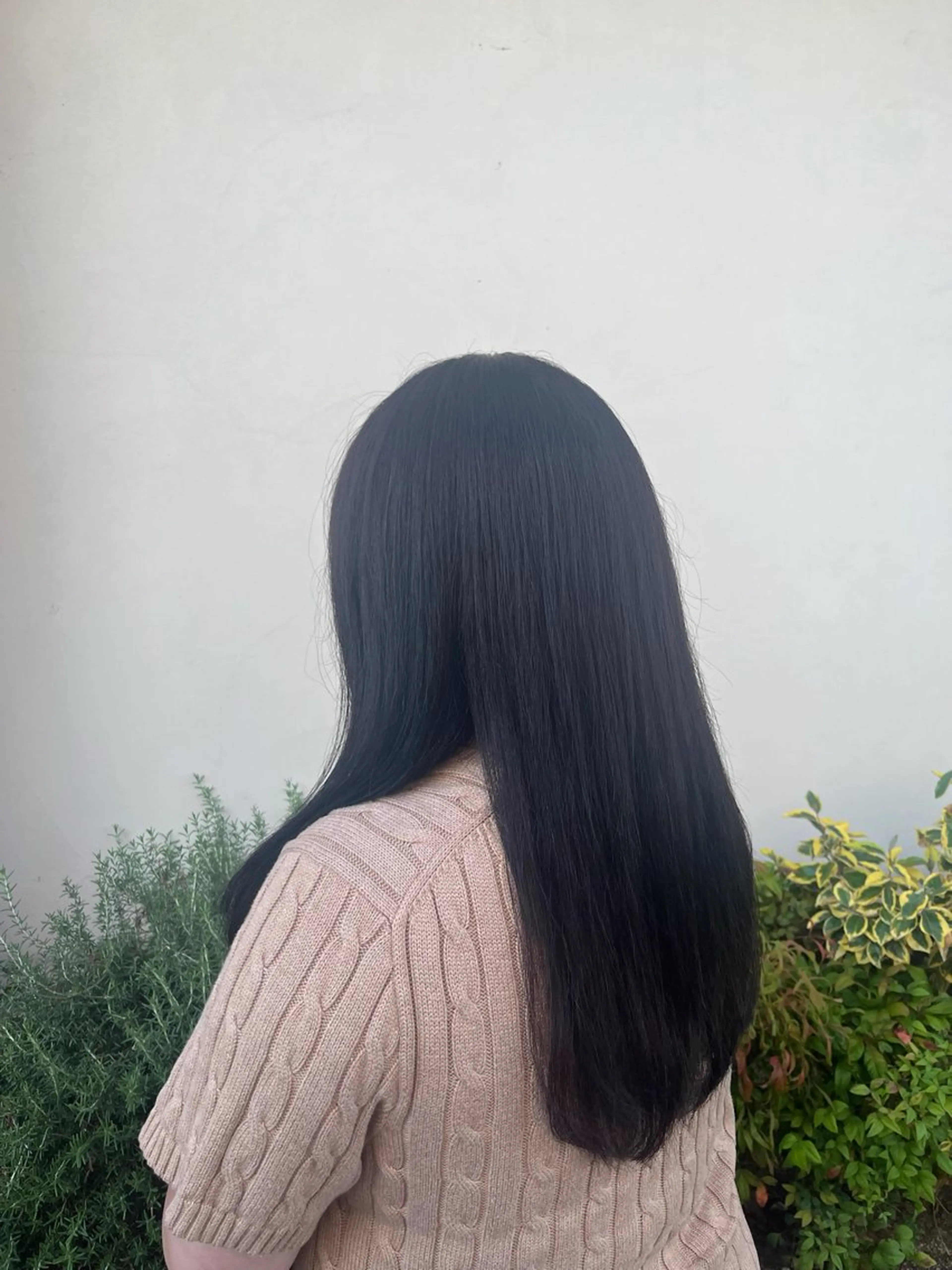 ロング カット ヘアカラー 金岡 碧のヘアスタイル