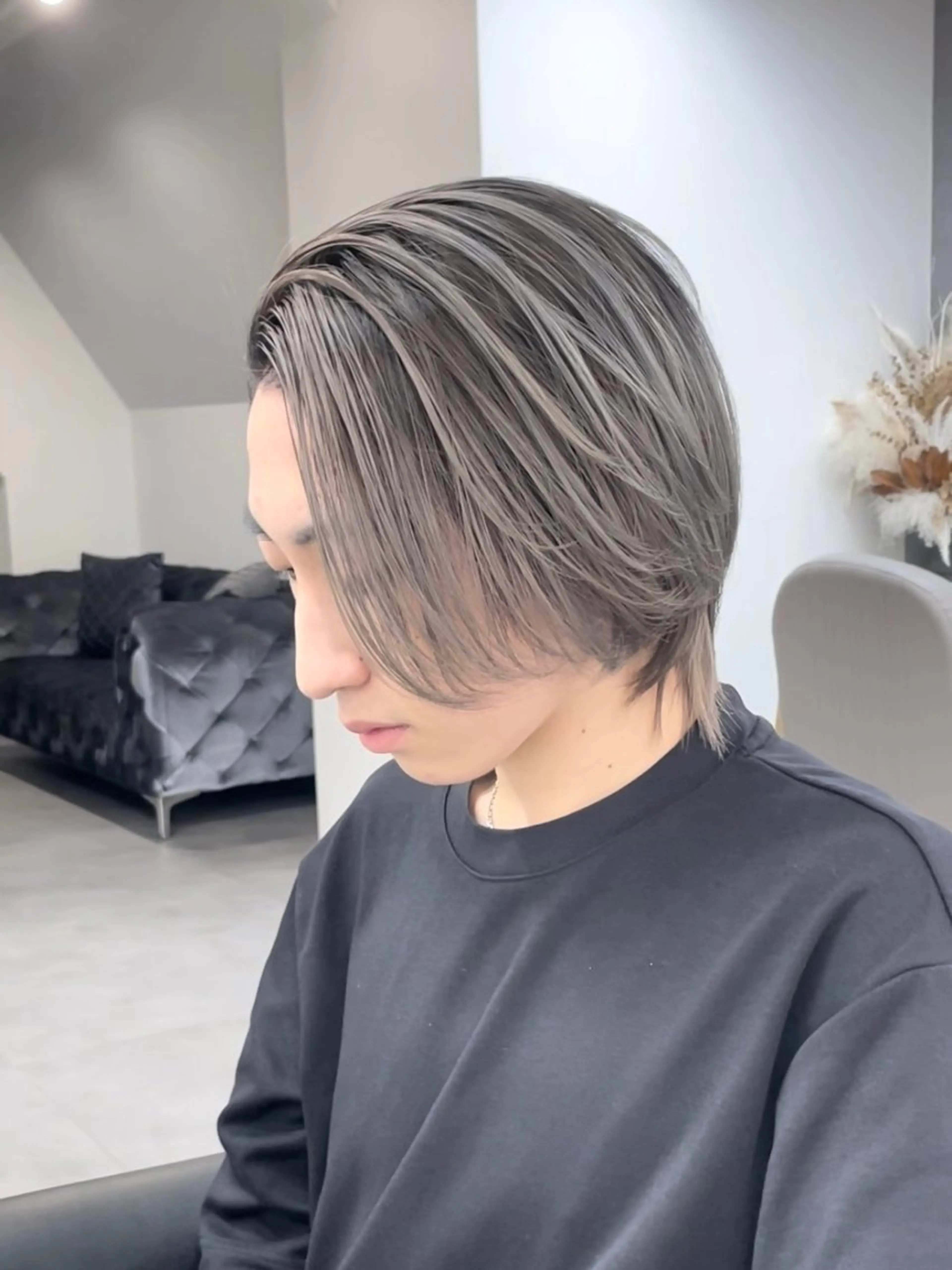 メンズ メンズバレイヤージュ senjyu GINZA所属・バレイヤージュ/ハイ ライト/庄司鉄平のヘアスタイル