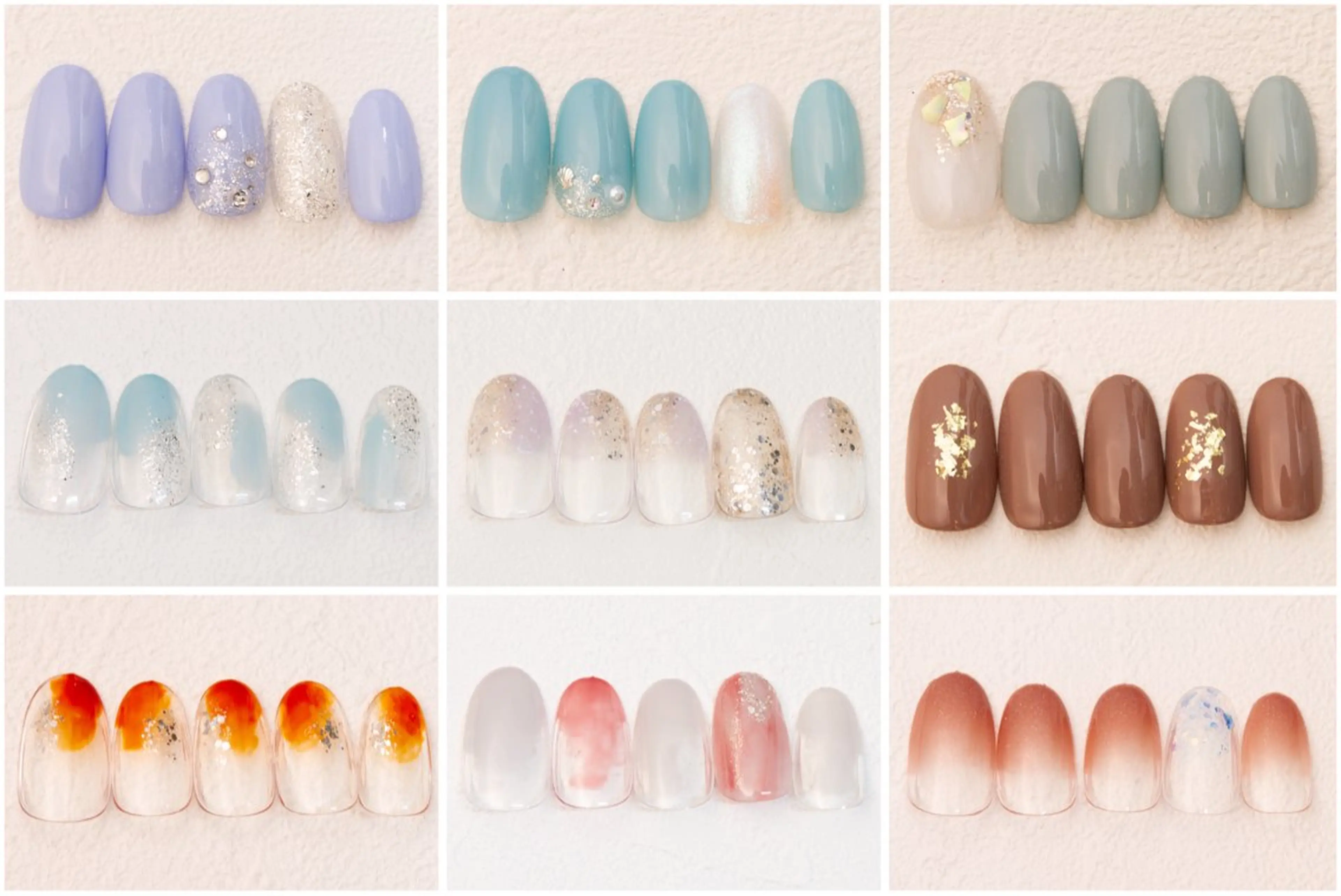 ネイル シンプルネイル クレアラルーチェ studentサロンのネイルデザイン