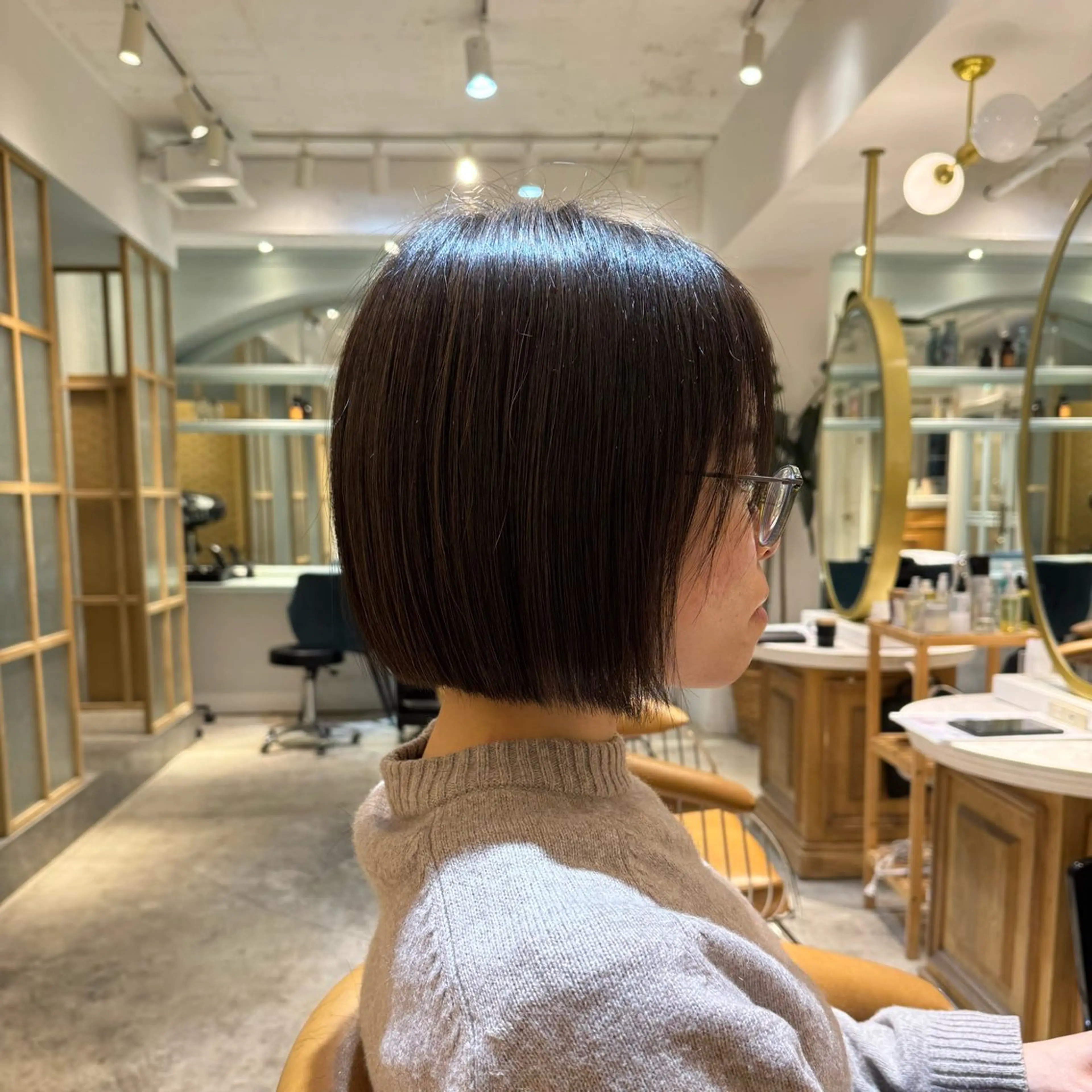 ミディアム ボブ 髪質改善/ボブ /韓国/erikoのヘアスタイル