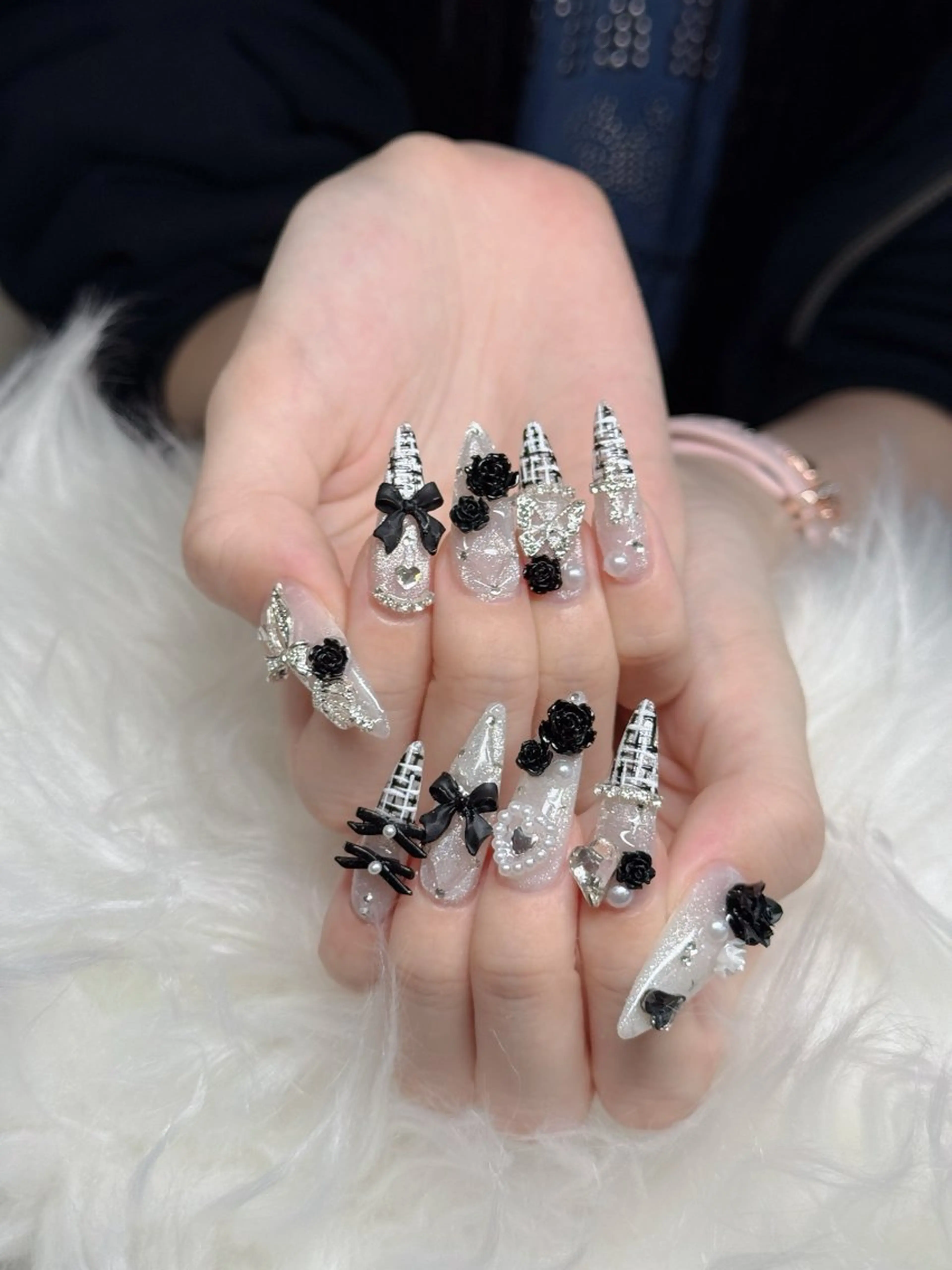 ネイル アートネイル 韓国ネイル 持ち込み ワンホンネイル ハンドネイル Lenie Nail Salonのネイルデザイン