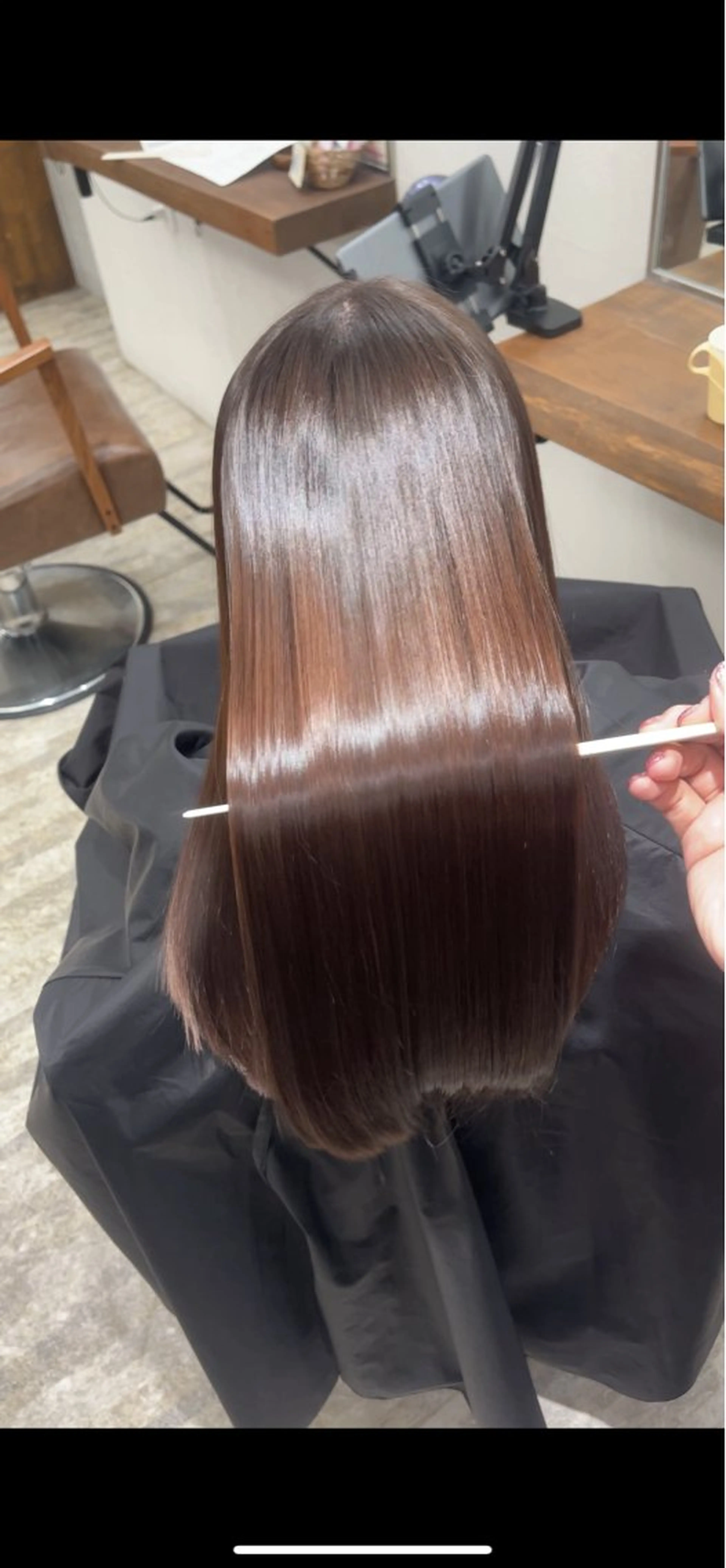 ロング LABO. 門屋和香那のヘアスタイル