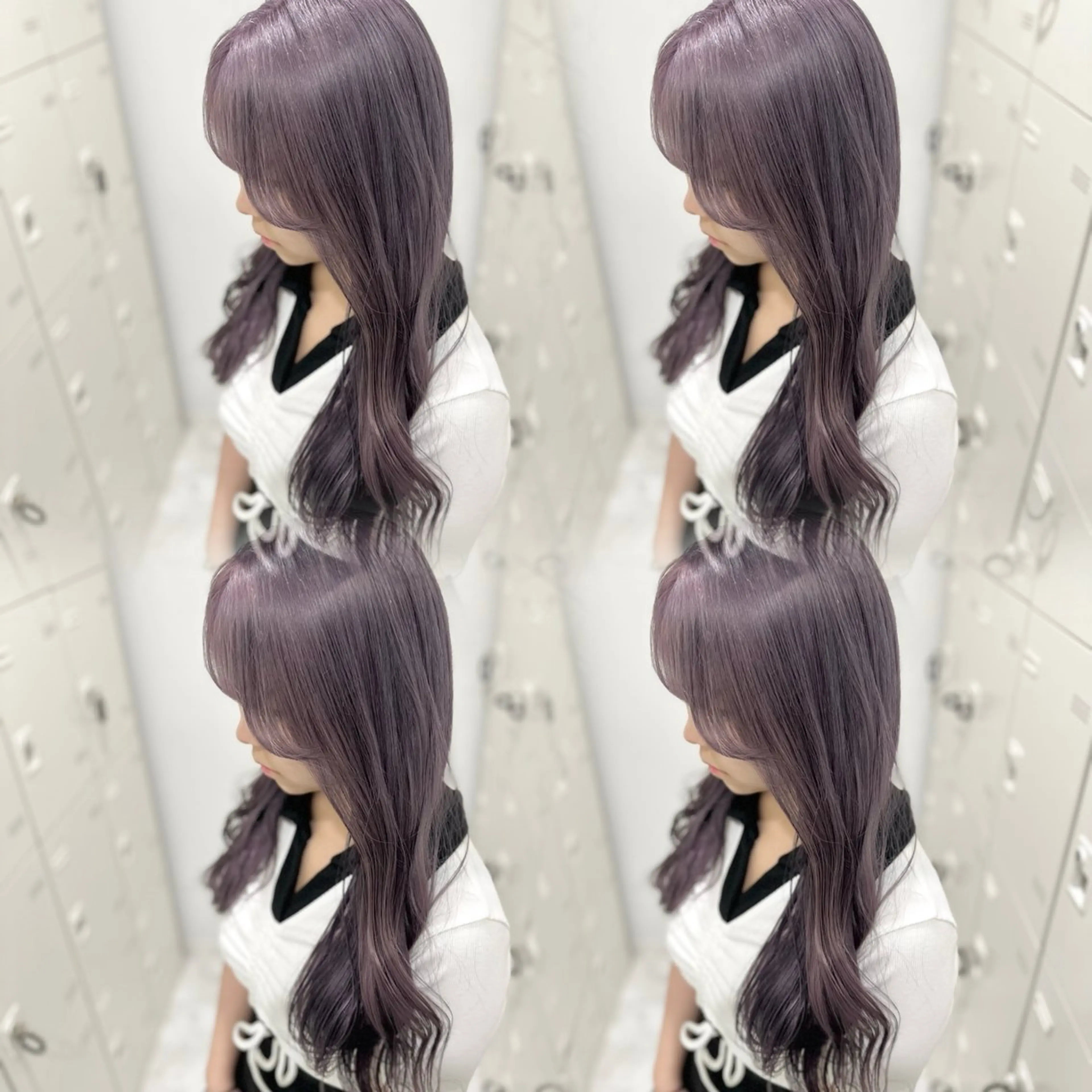 ロング カラー ハイトーン/レイヤー 透明感/瑶平のヘアスタイル