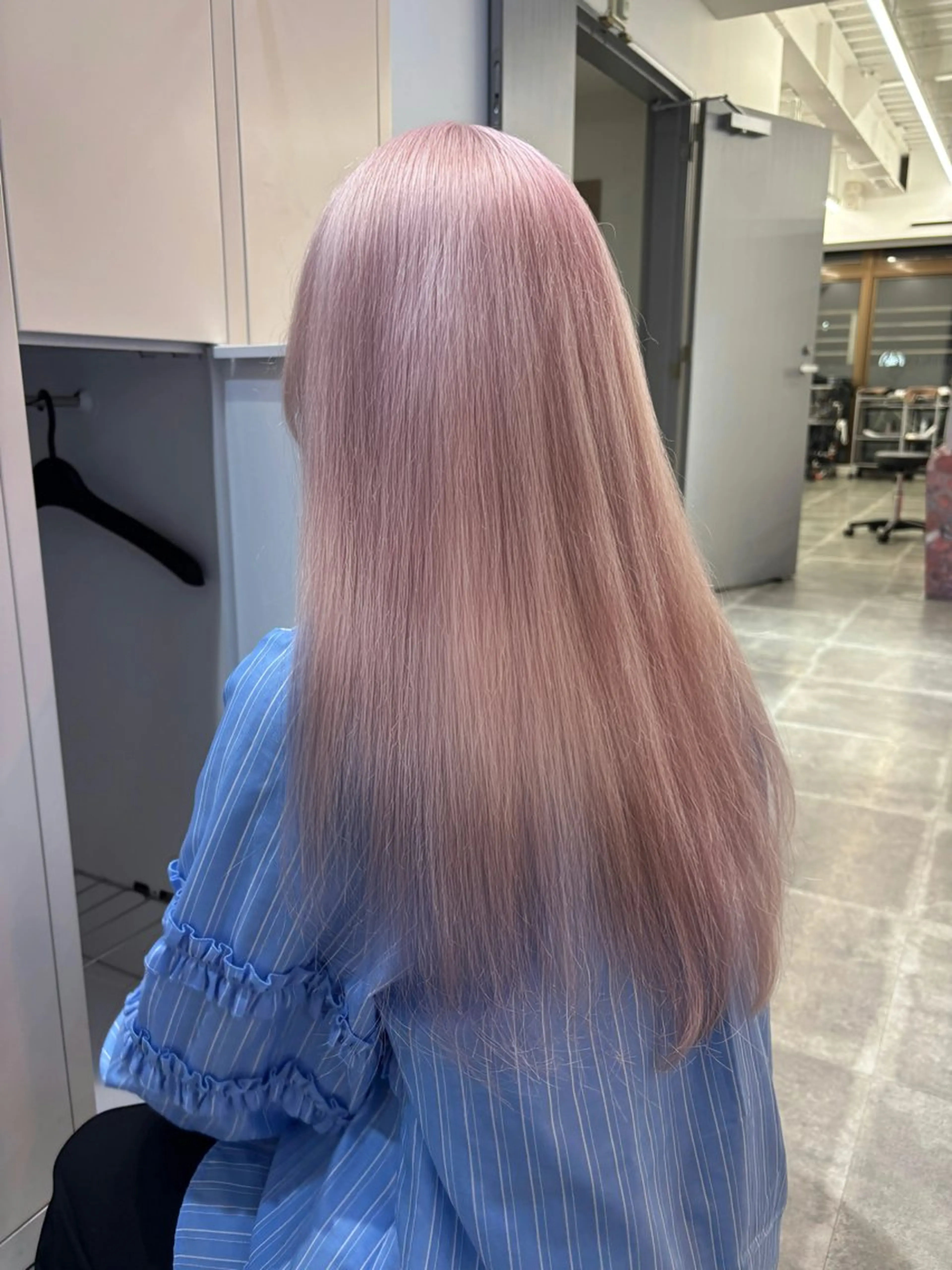 ロング PELE 栄店所属・名古屋栄/PELE/ ブリーチ/asahiのヘアスタイル