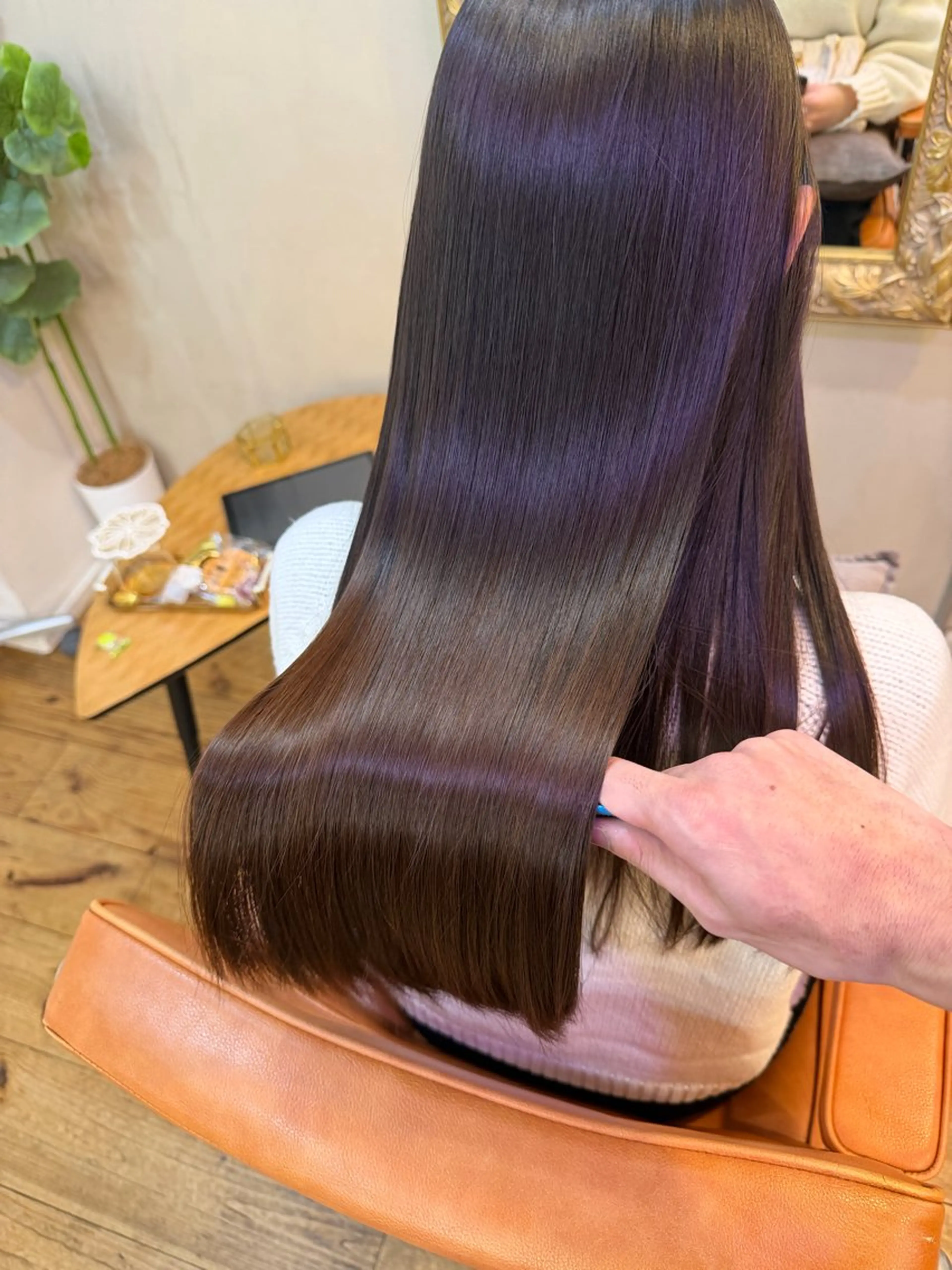 ロング ⚪️髪質改善 縮毛 店長 コウ⚪️のヘアスタイル