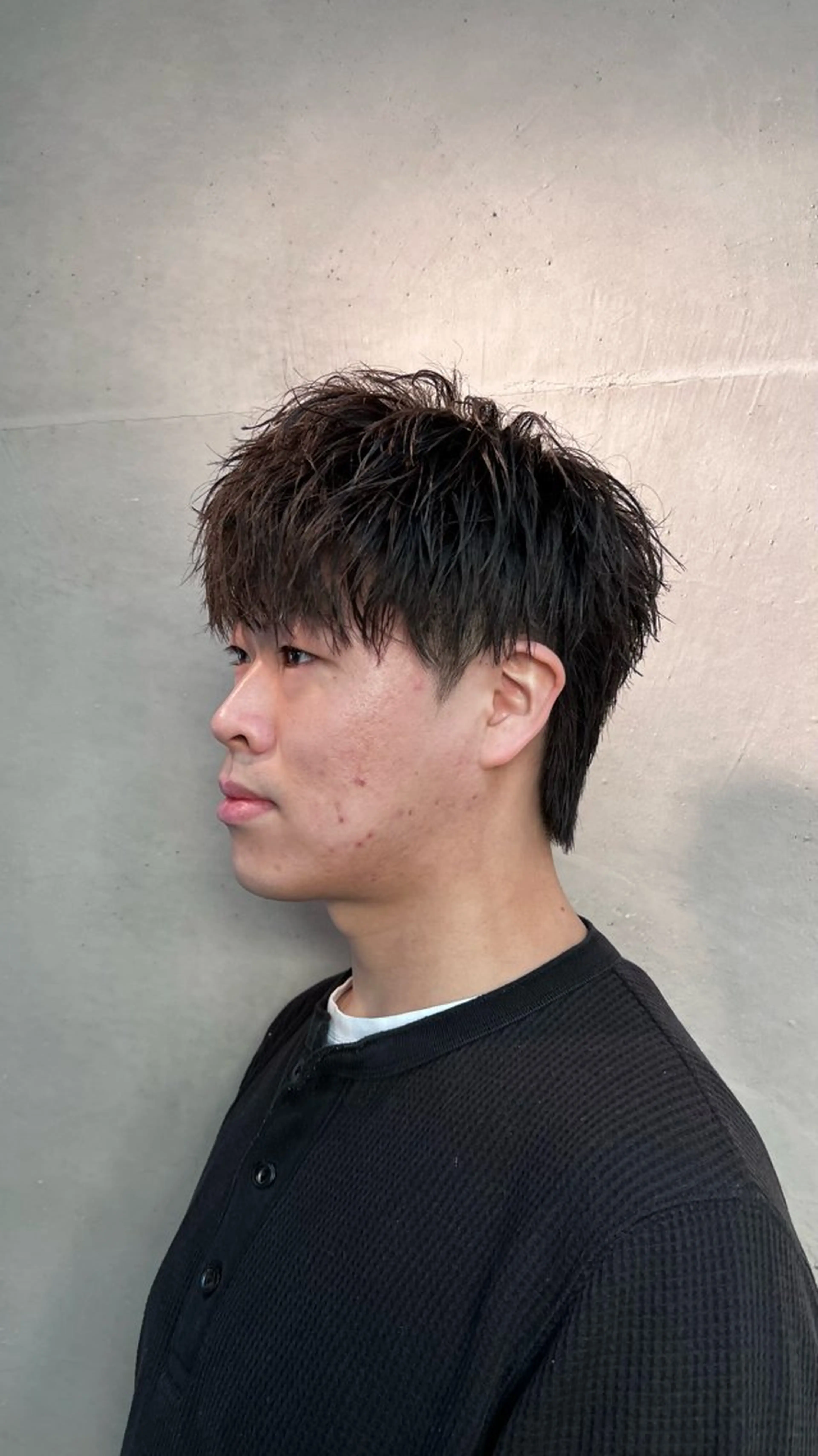 ショート パーマ メンズ マッシュ ショートヘア 💥メンズパーマ /表参道/モント💥のヘアスタイル