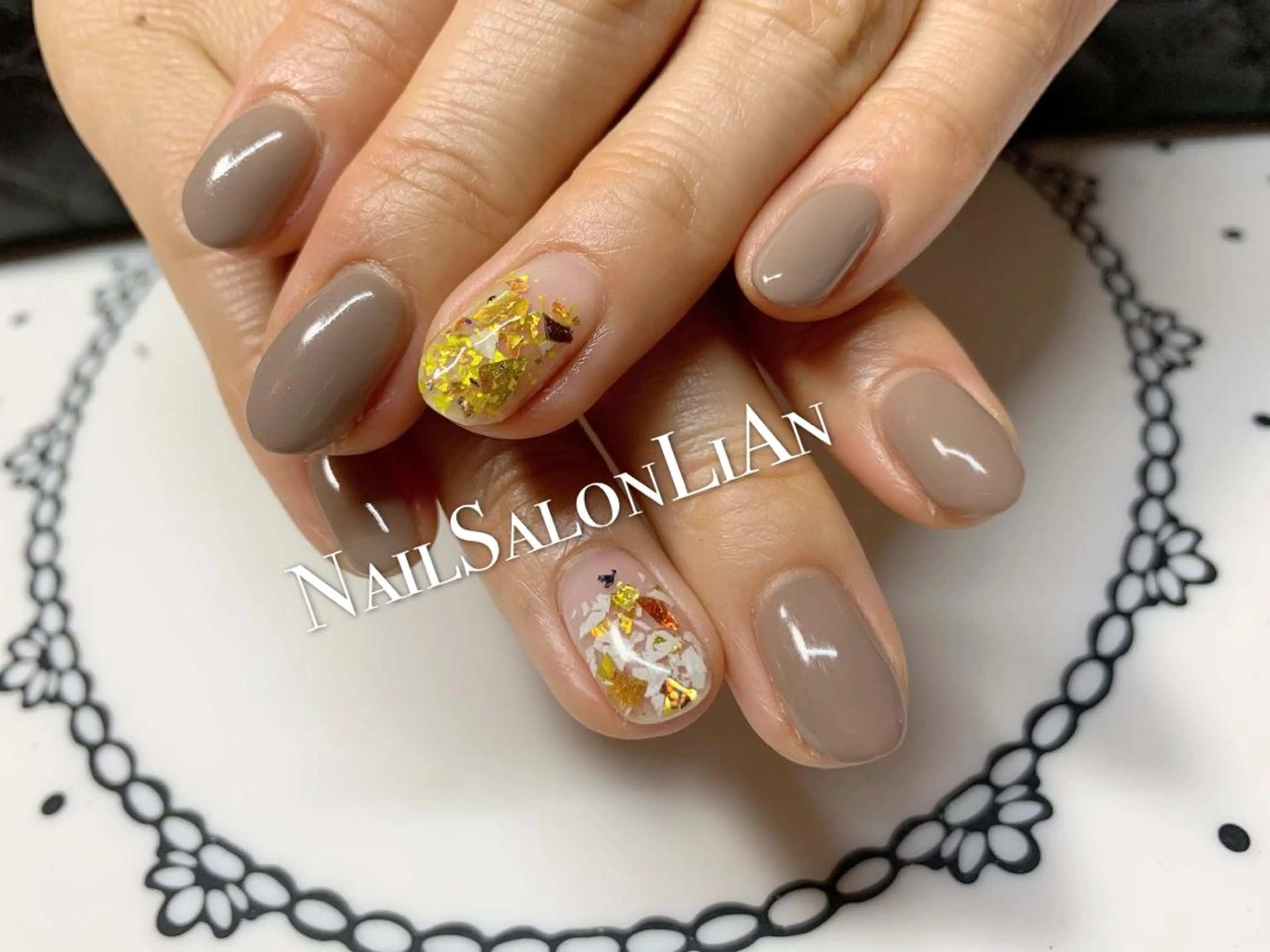 ネイル 持ち込み ハンドネイル NailSalon LiAnのネイルデザイン