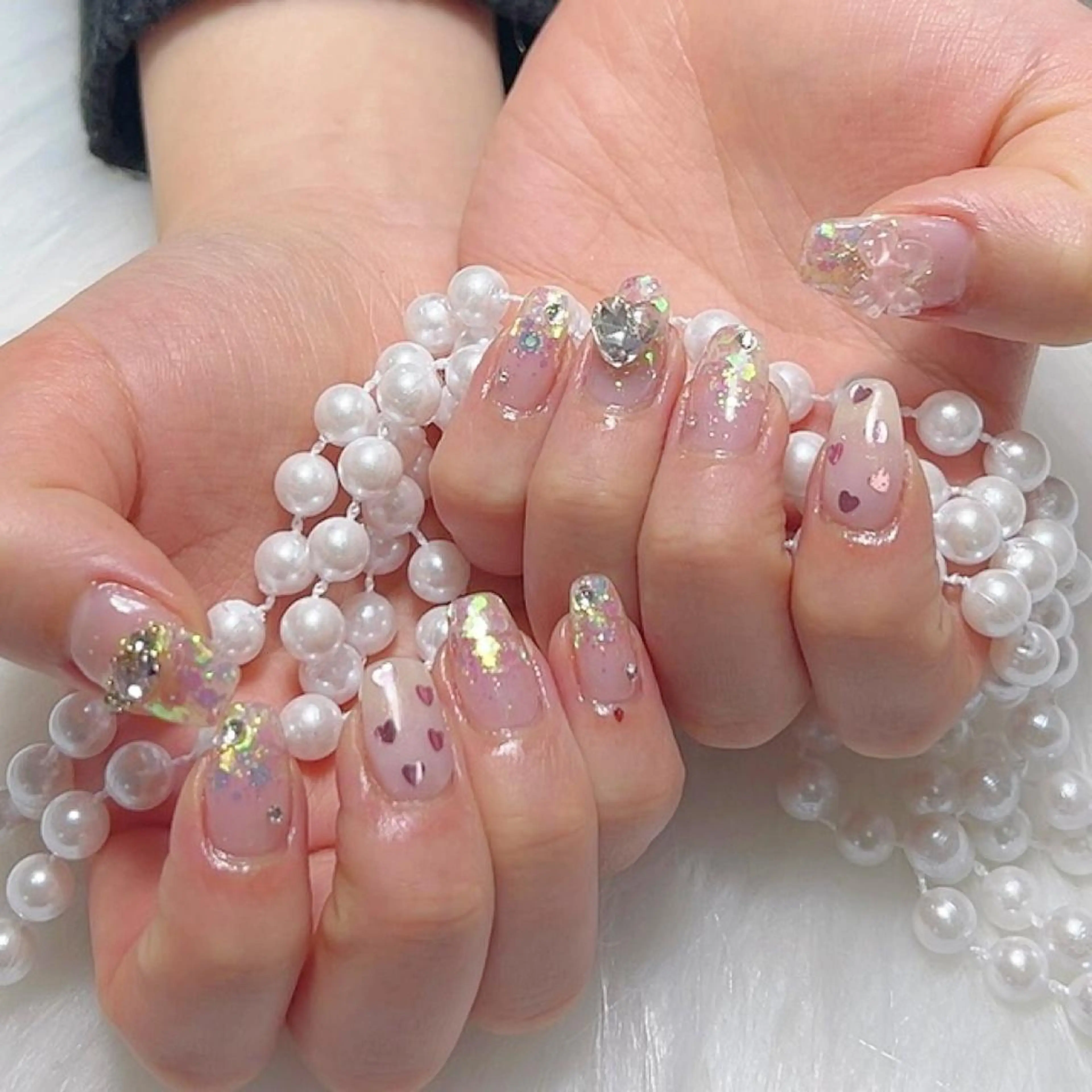 ネイル yui 💜のネイルデザイン