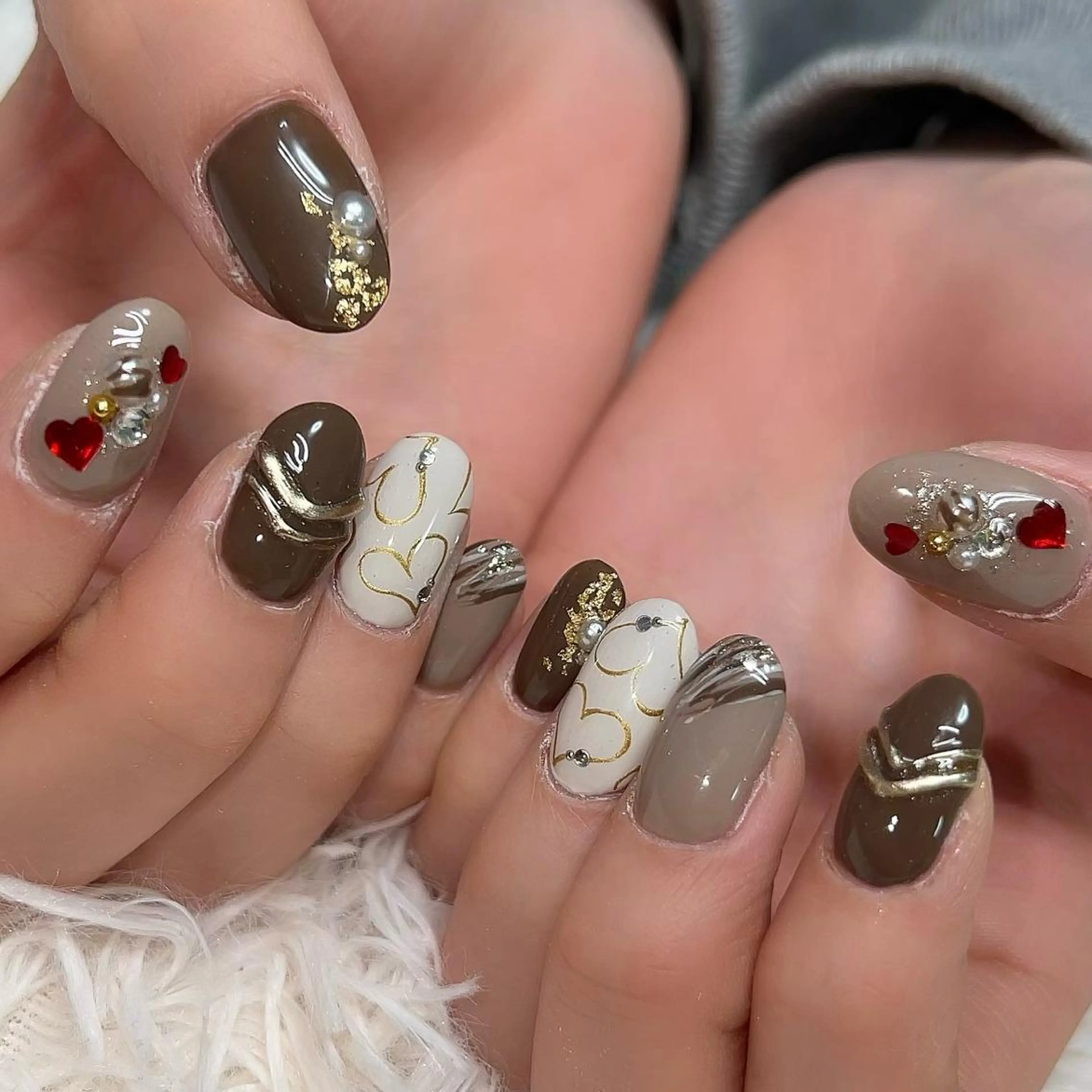 ネイル ハンドネイル 【Yappy🌈】 💖P-tanaのネイルデザイン