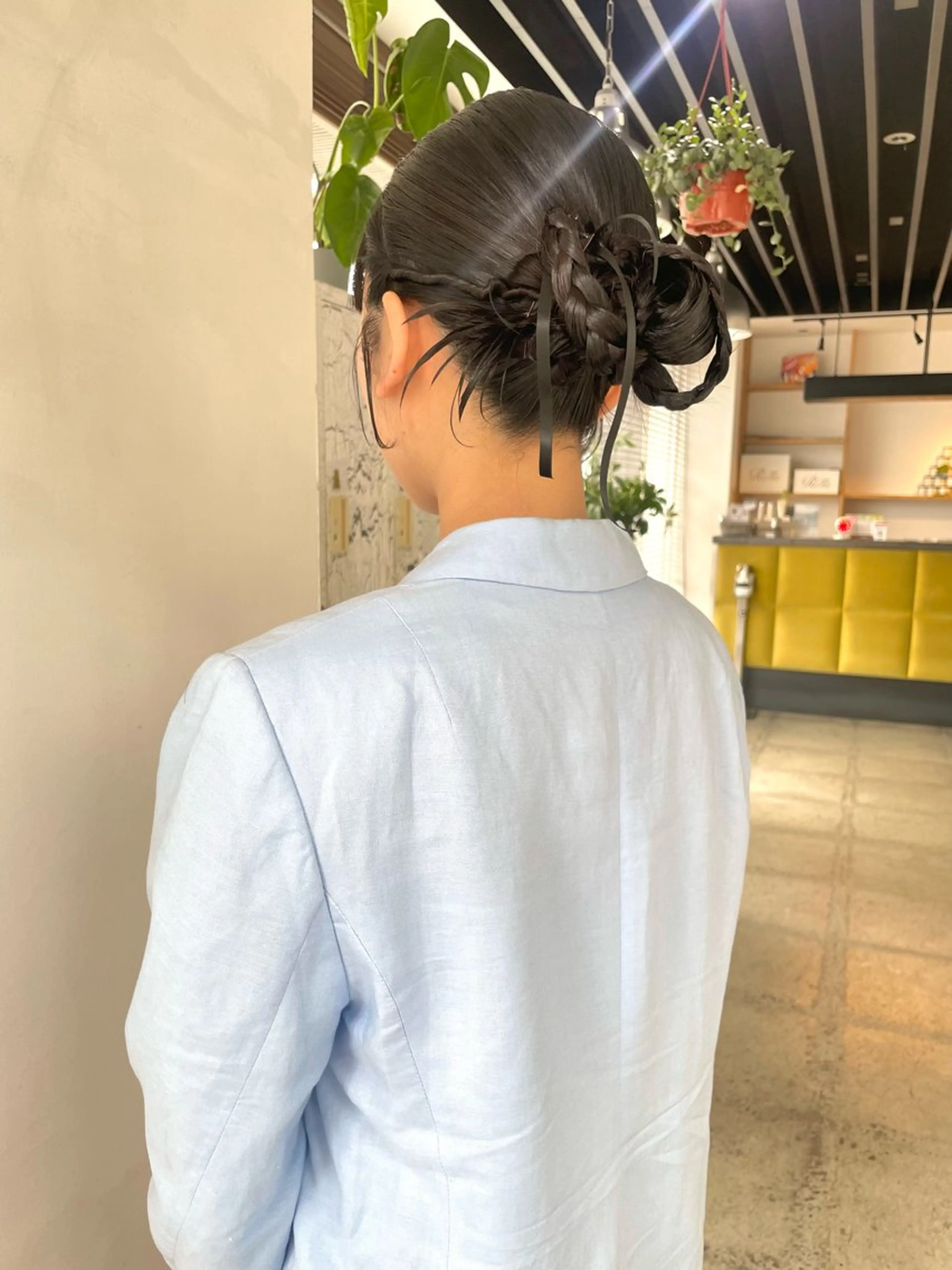 ヘアアレンジ ヘアセット 熊崎 葵のヘアスタイル