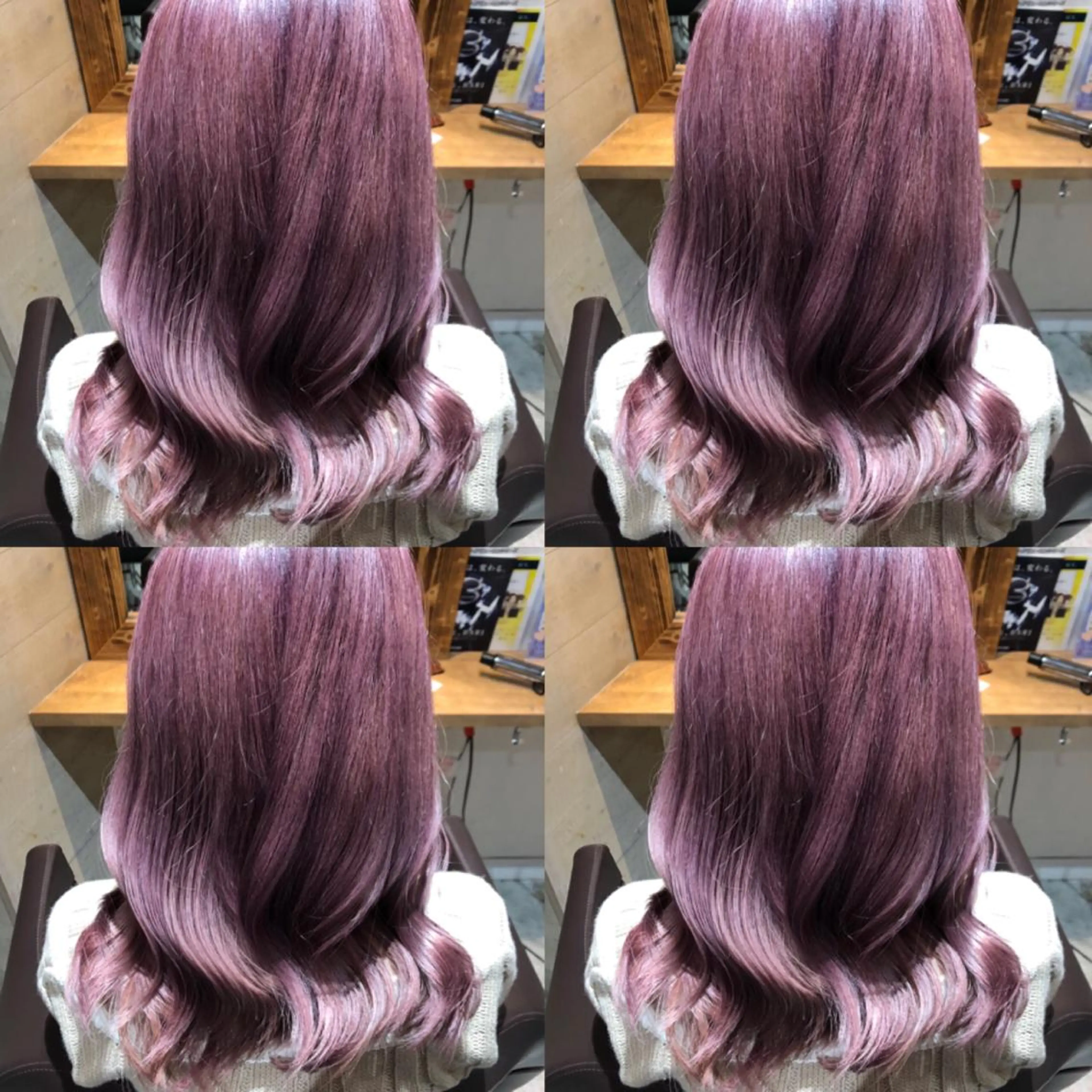 ミディアム カラー Minami. 🩵 再現性特化ヘアのヘアスタイル