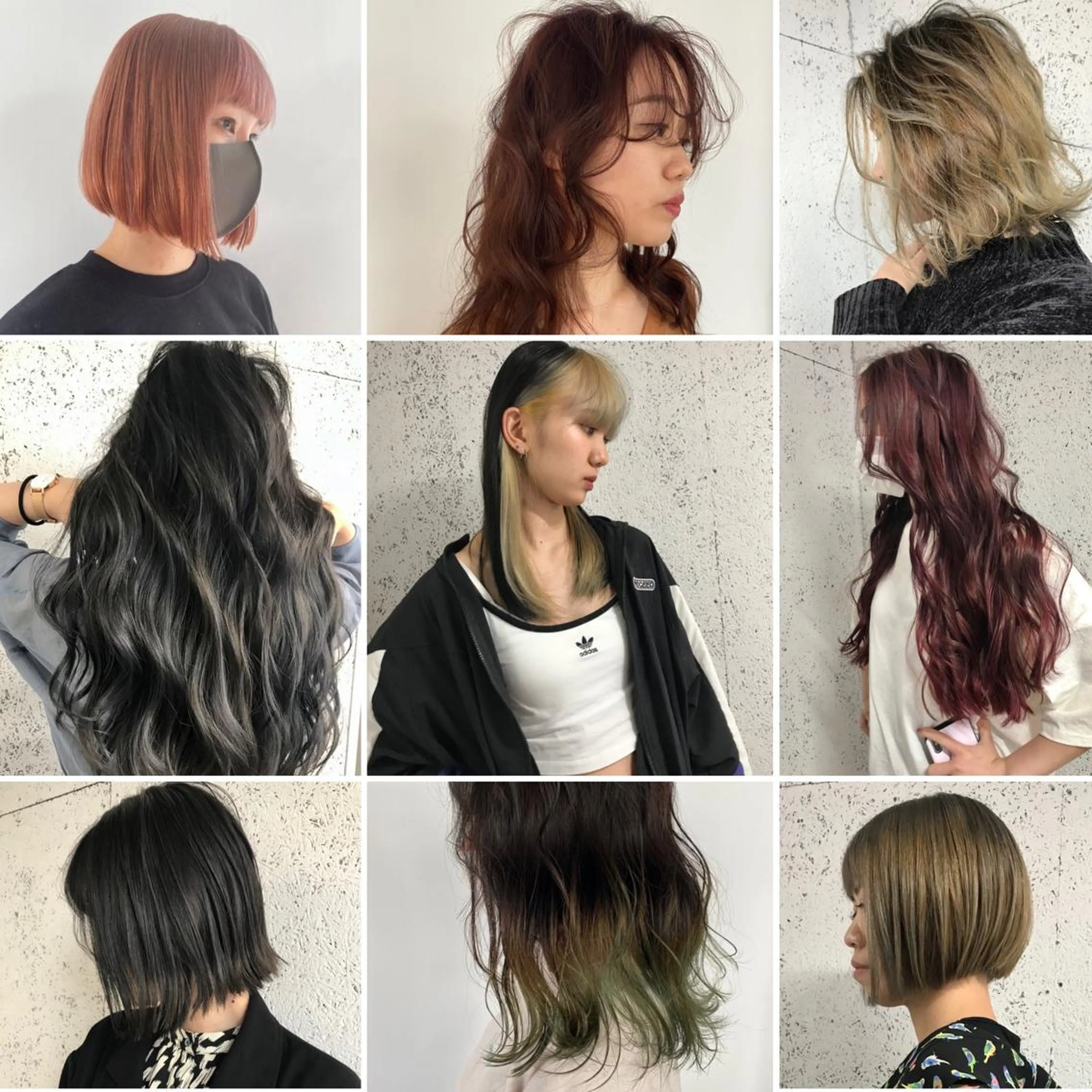 カラー KOOKI スティードトーキョーのヘアスタイル