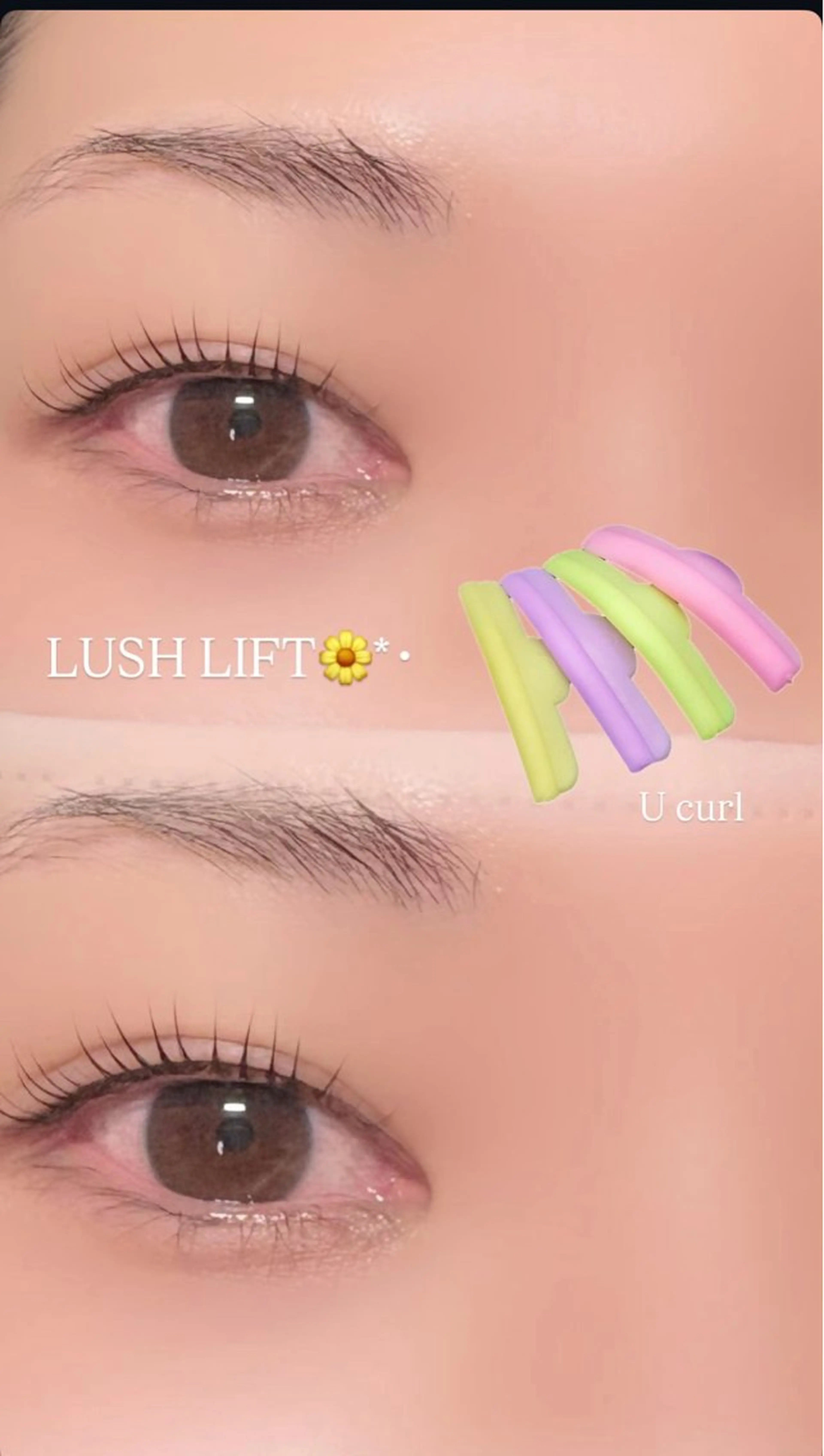 マツエク・マツパ 六車 友咲のマツエク・マツパデザイン