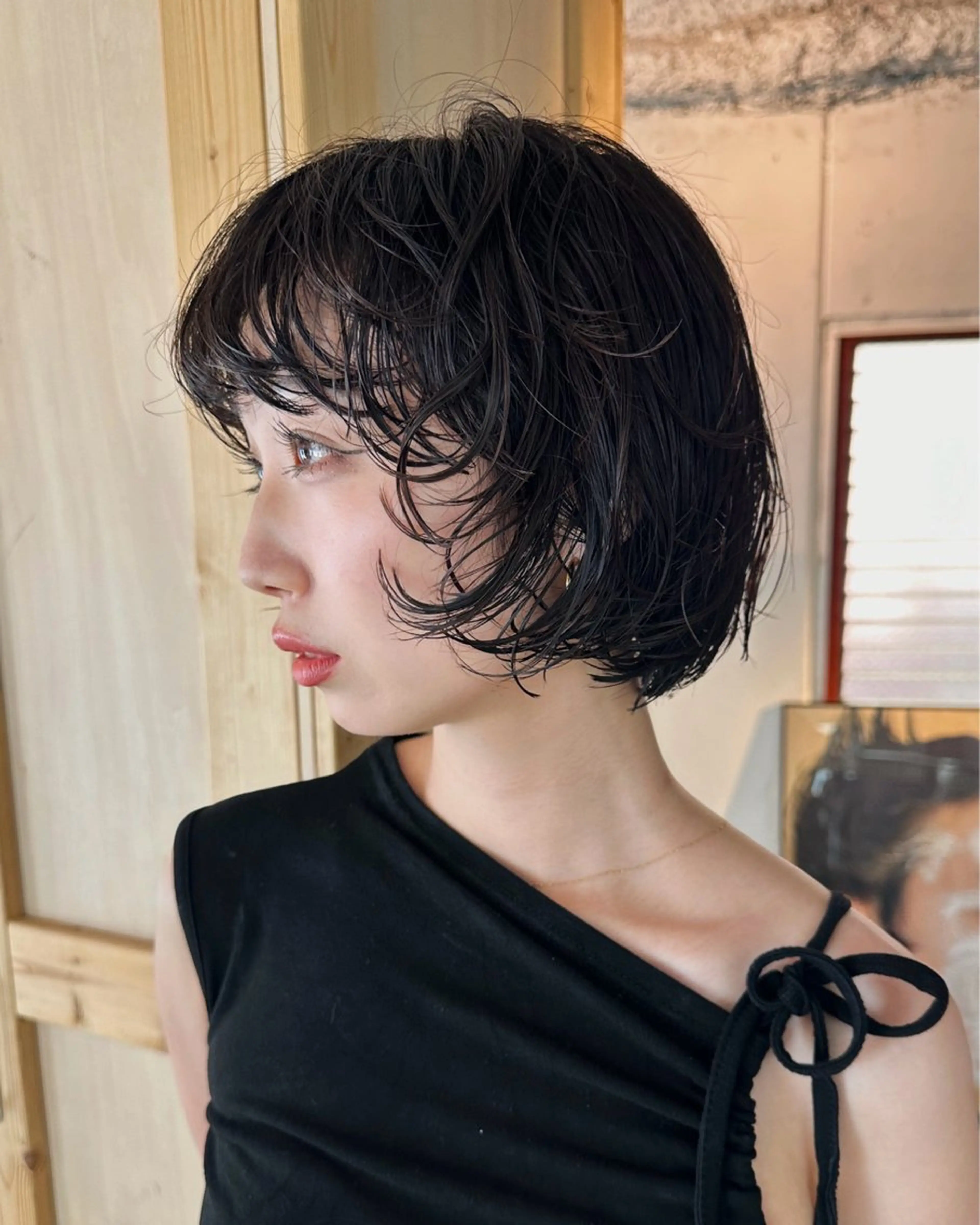 ショート パーマ レイヤー/パーマ /ウルフ/nabeのヘアスタイル