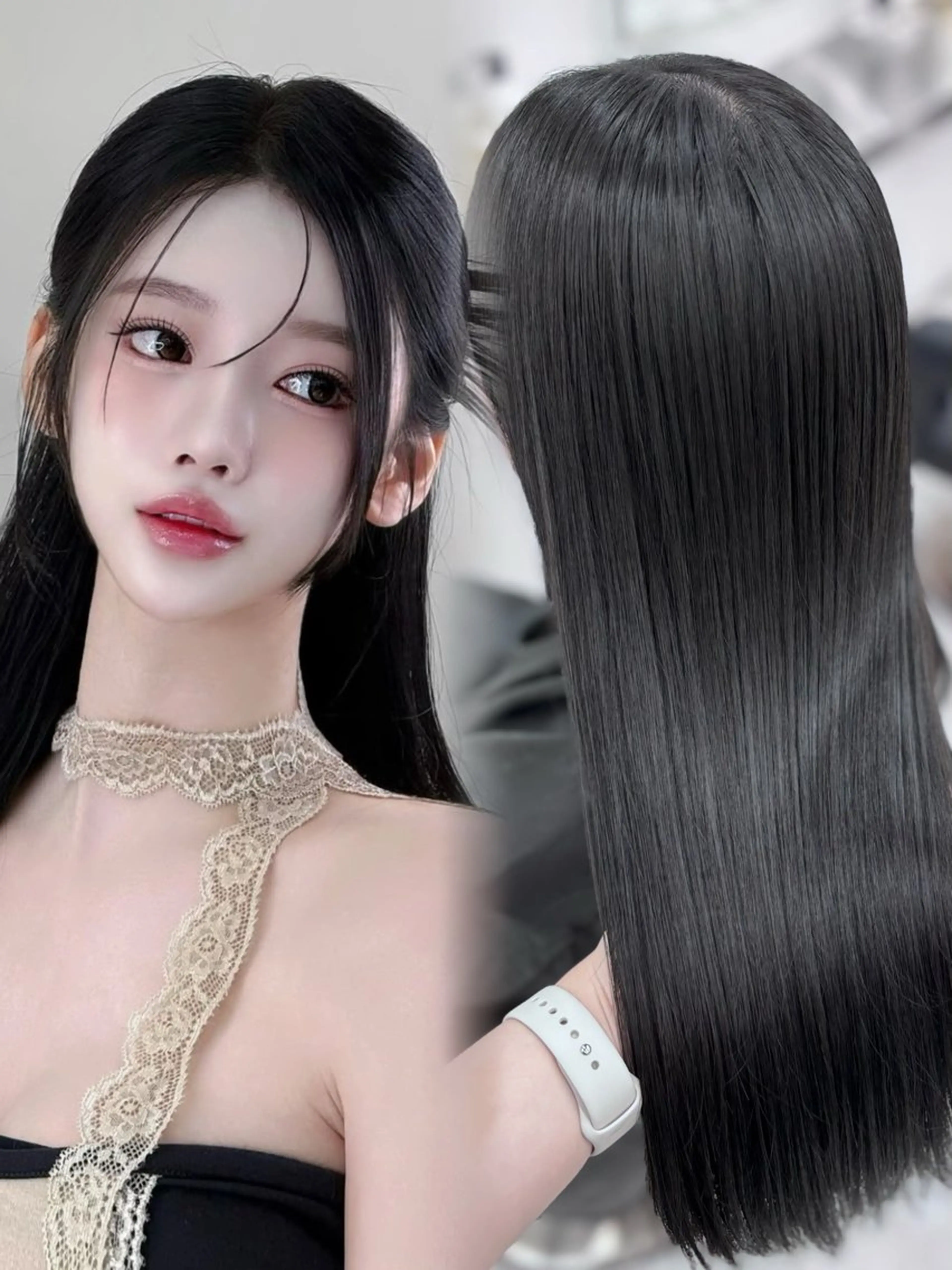 ヘアカラー 韓国風hair🖤 Maria🖤のヘアスタイル