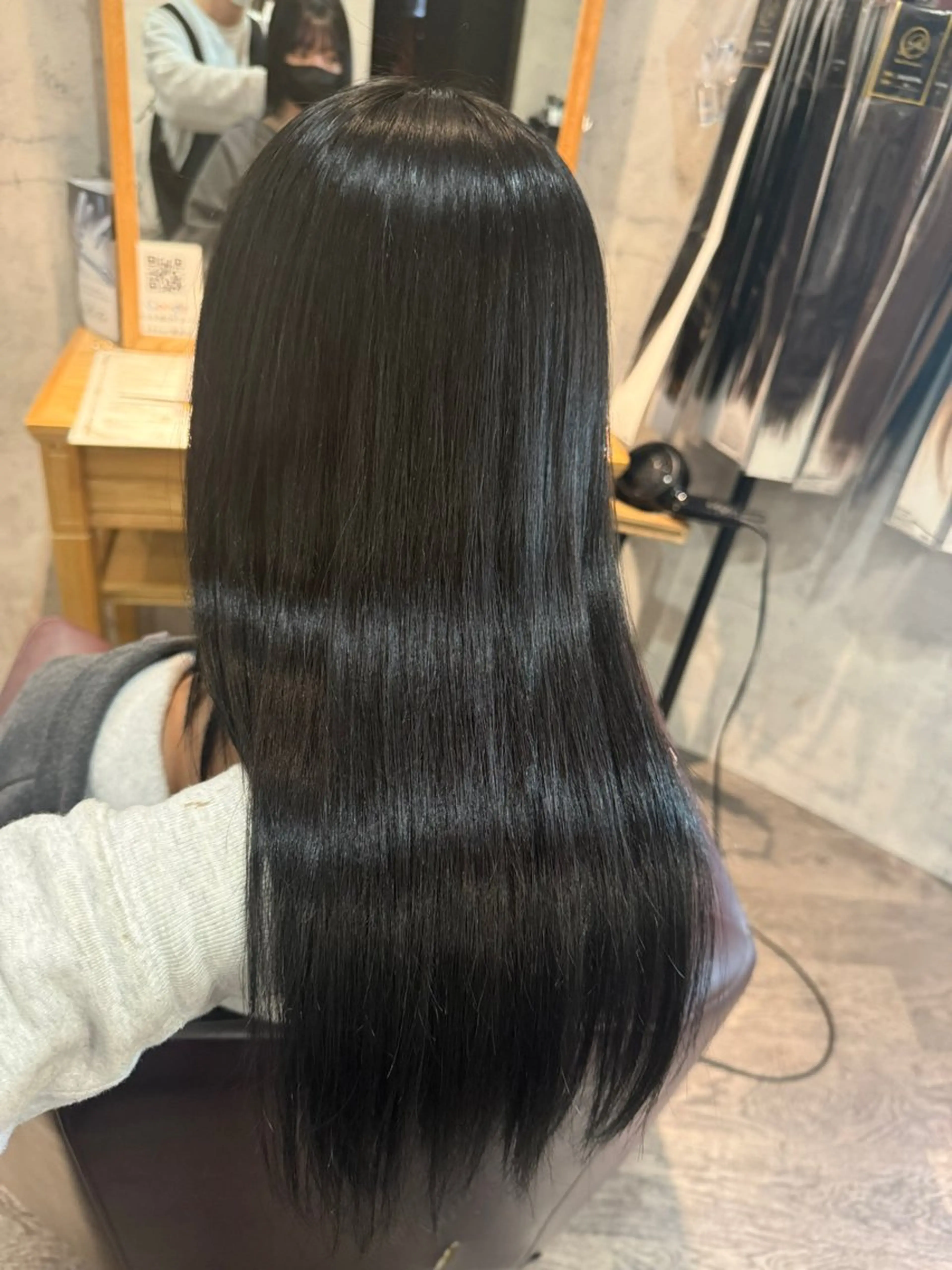 ロング 中川歩 髪質改善 ツヤカラー【横浜】のヘアスタイル