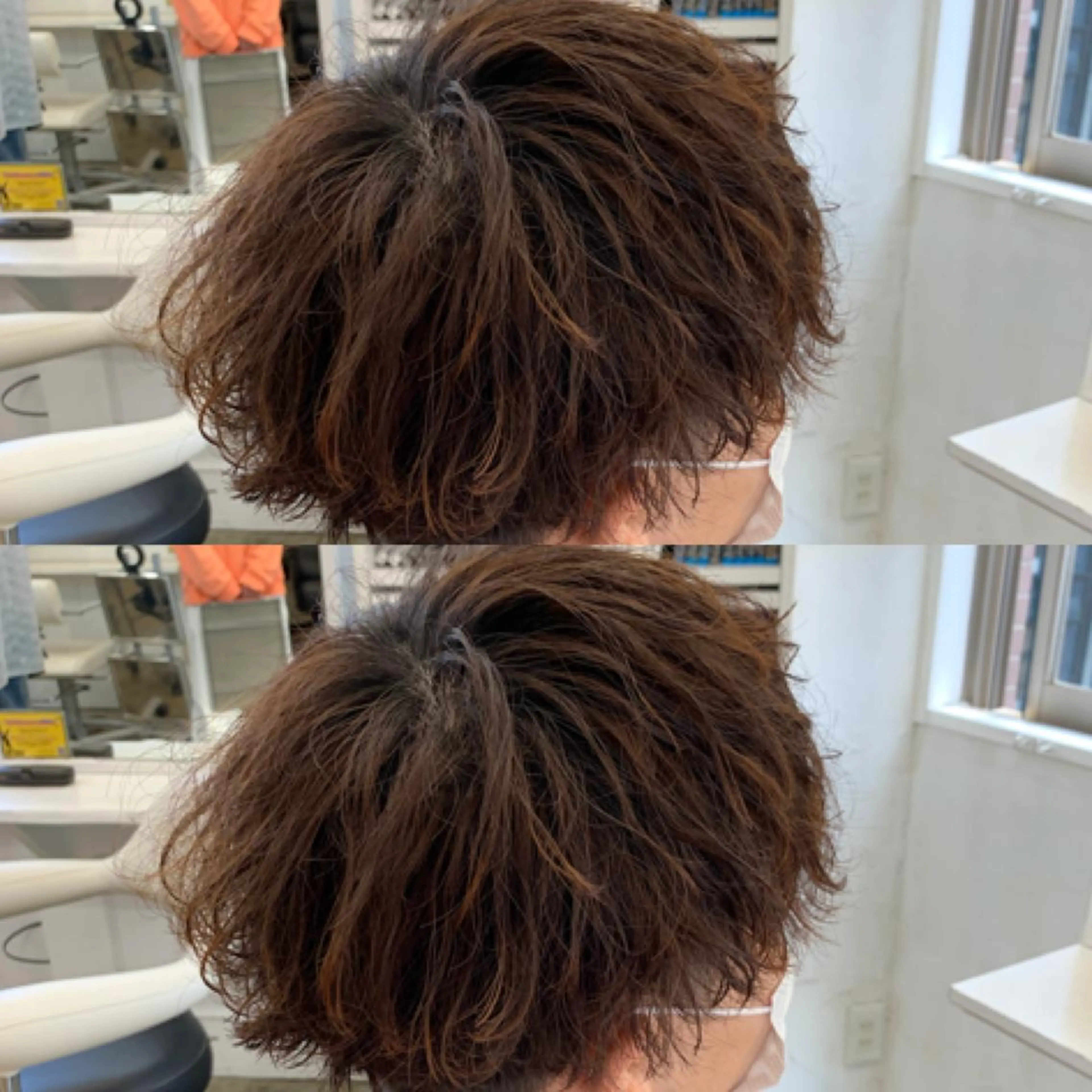 ショート パーマ メンズ メンズパーマ スパイラルパーマ メンズ専門店 店長 小柳 裕夢のヘアスタイル