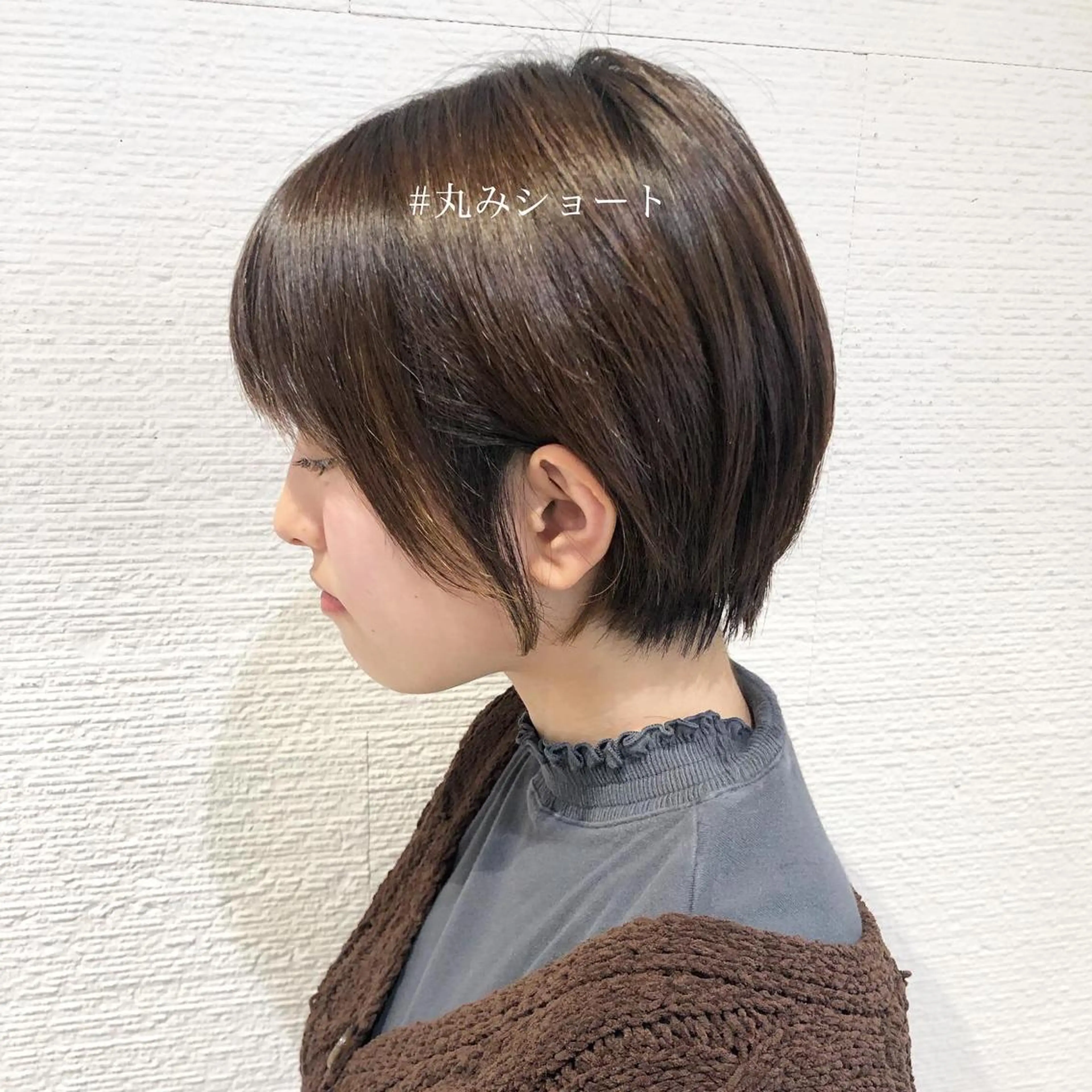 ショート カラー 三鷹で1番ショート ボブをカットする新谷のヘアスタイル