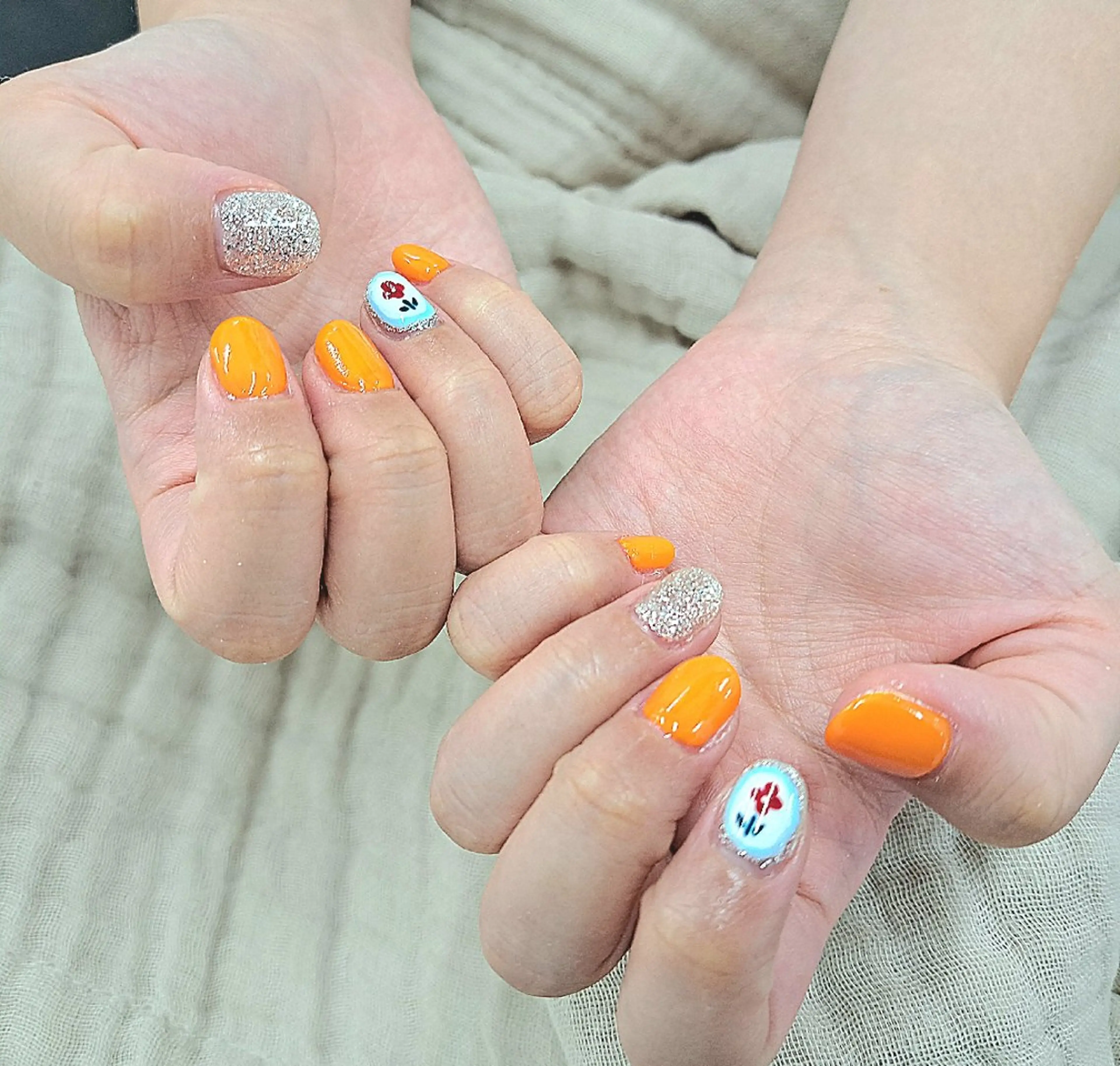 ネイル ハンドネイル Bianca八王子 まえさだのネイルデザイン