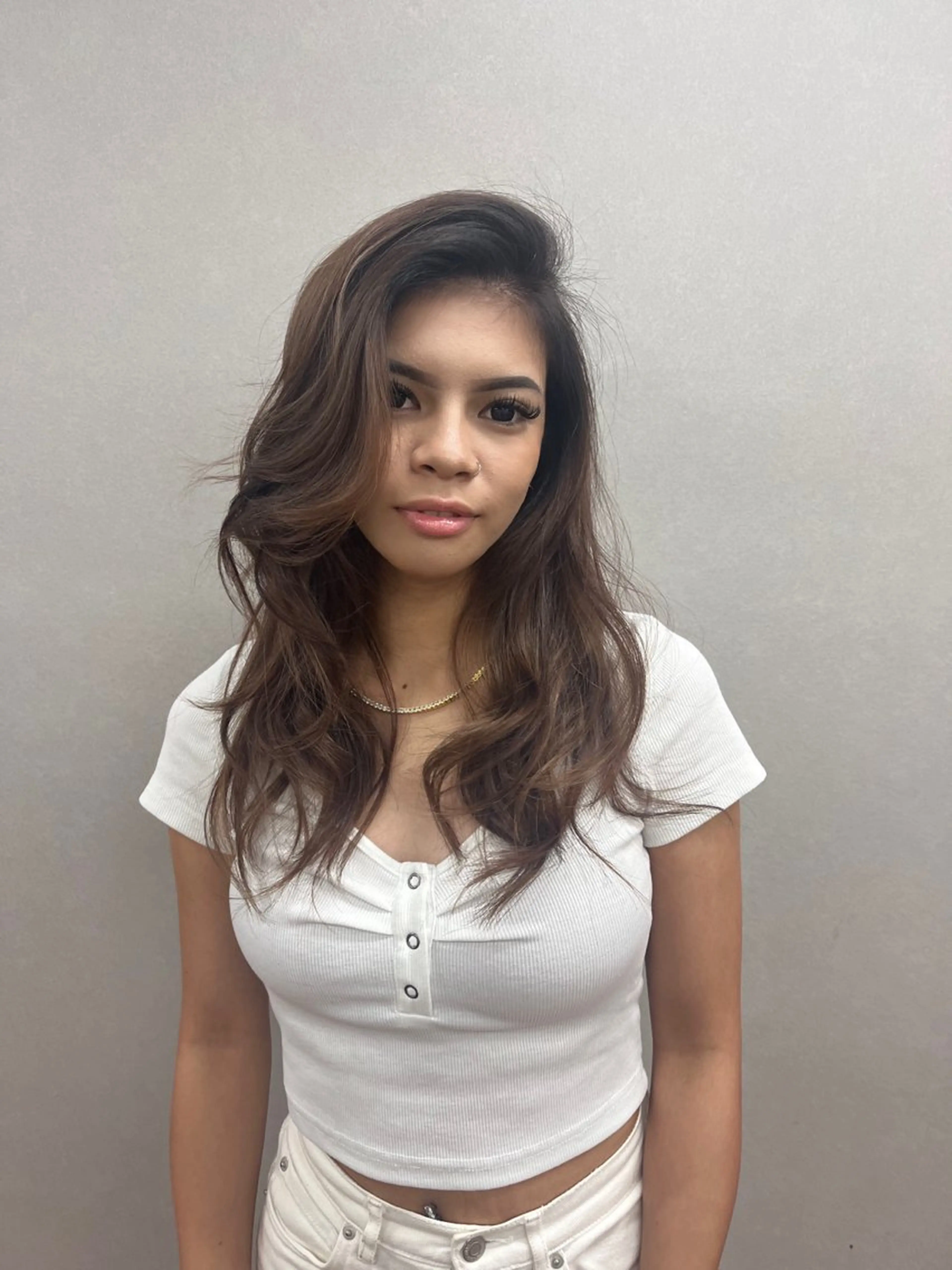 ロング カラー ヘアアレンジ ハイライト🌺 ZIONのヘアスタイル