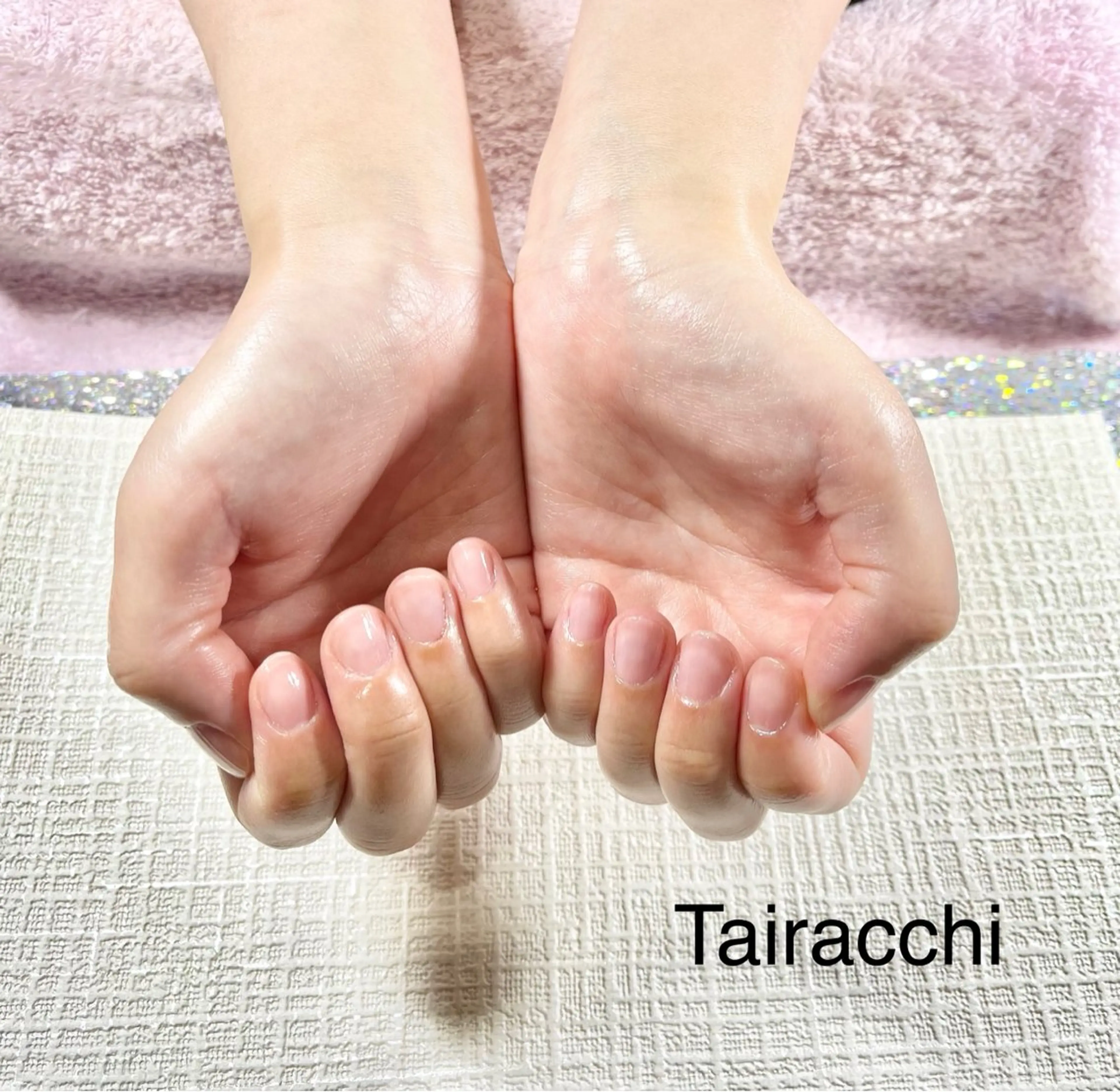 ネイル ジェルネイル ショートネイル ハンドケア Tairacchi タイラッチのネイルデザイン