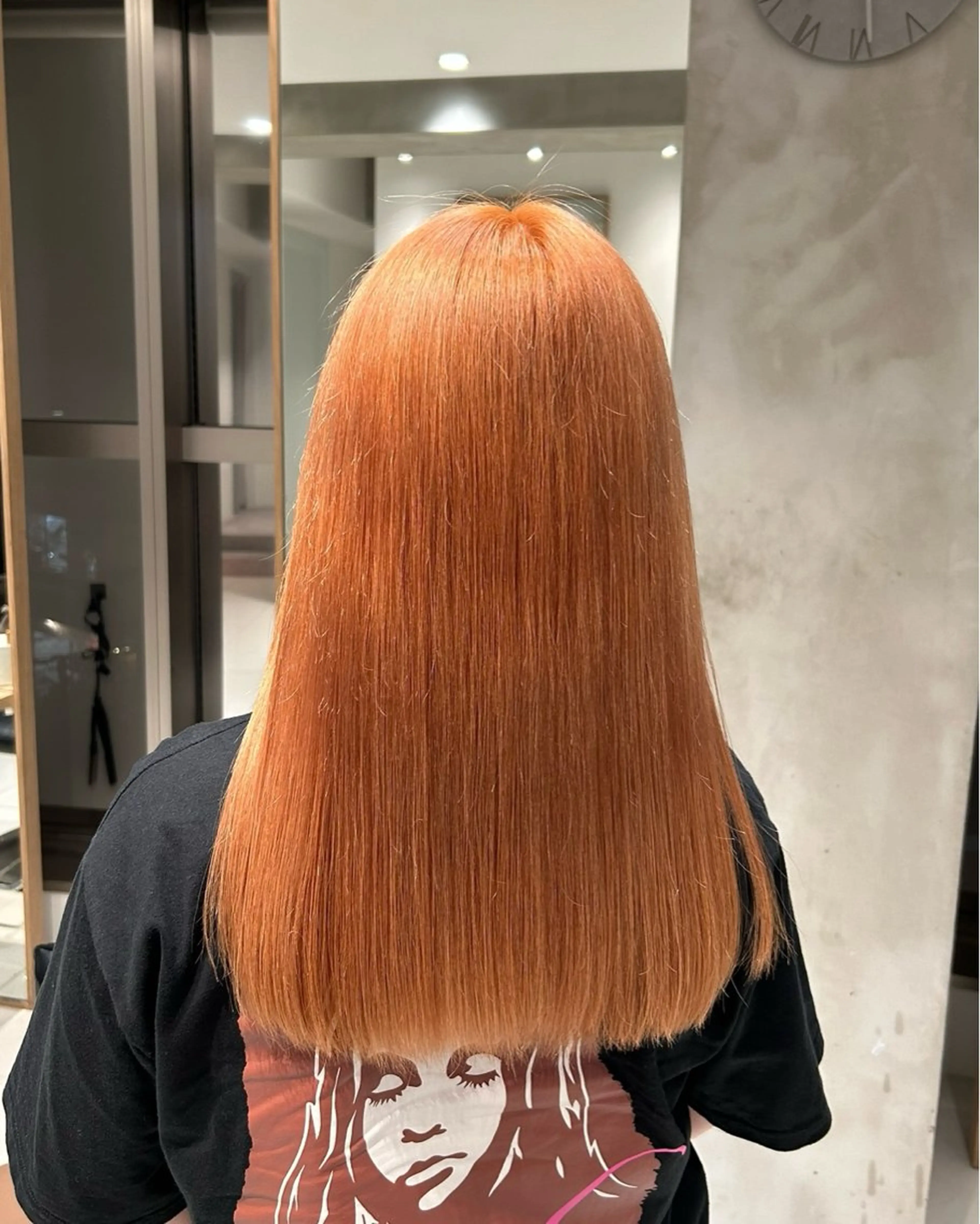 セミロング カラー 《暖色/韓国hair 》🇰🇷桑原ユキネのヘアスタイル