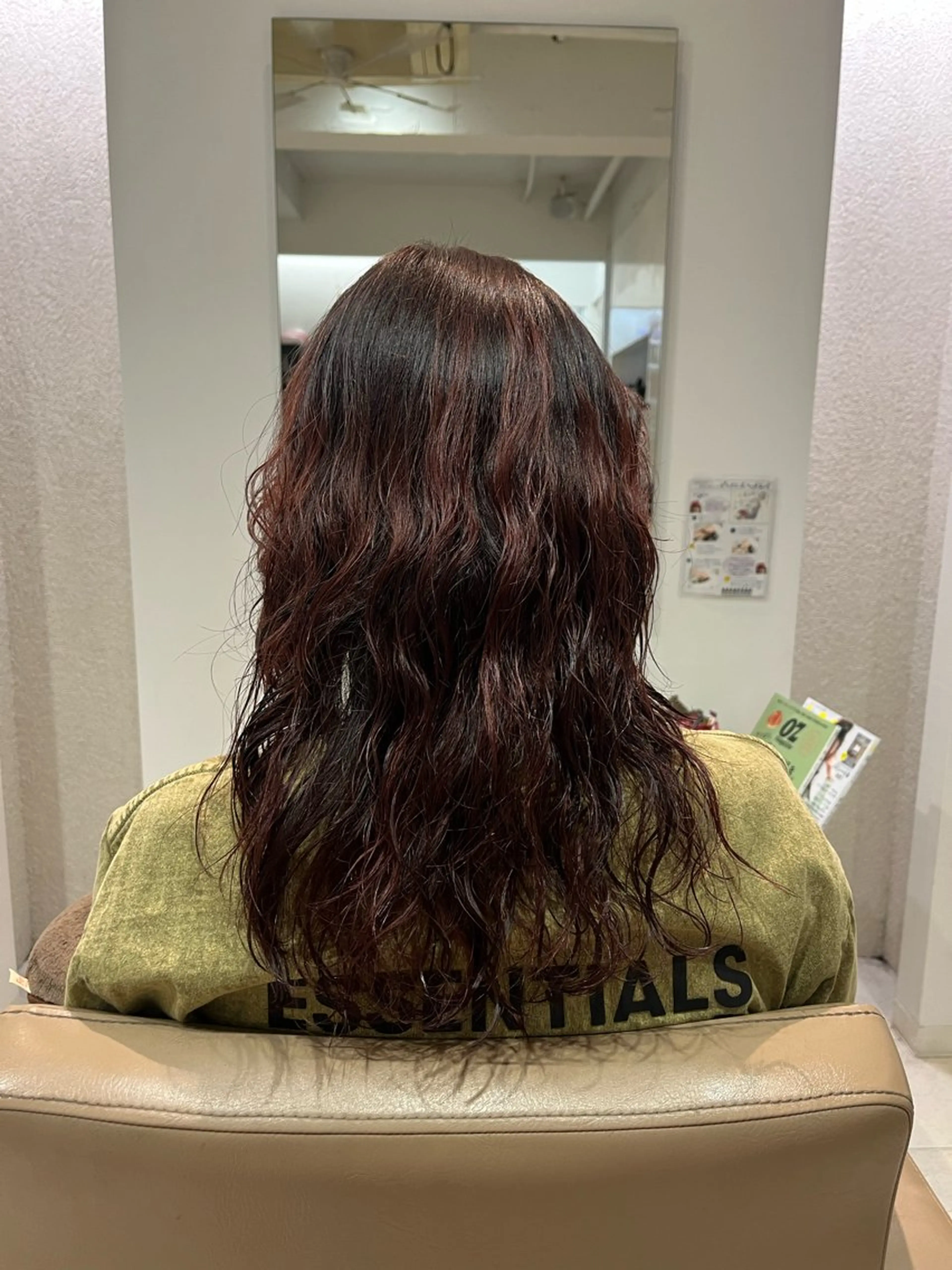 ロング カラー 池田 愛のヘアスタイル