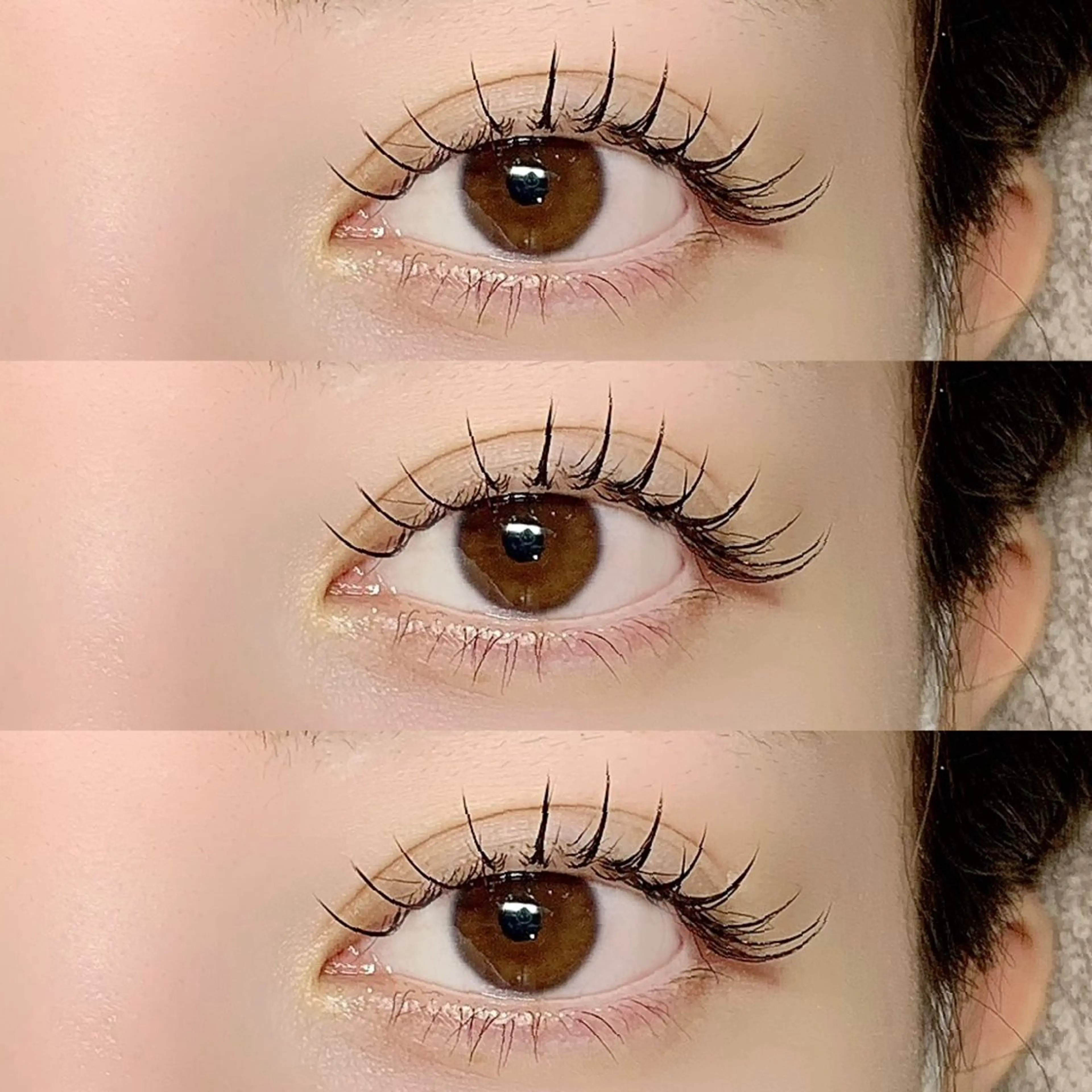 マツエク・マツパ 束感まつ毛 韓国風マツエク マツエク ⚡️ramu⚡️ 似合わせマツエク💞のマツエク・マツパデザイン