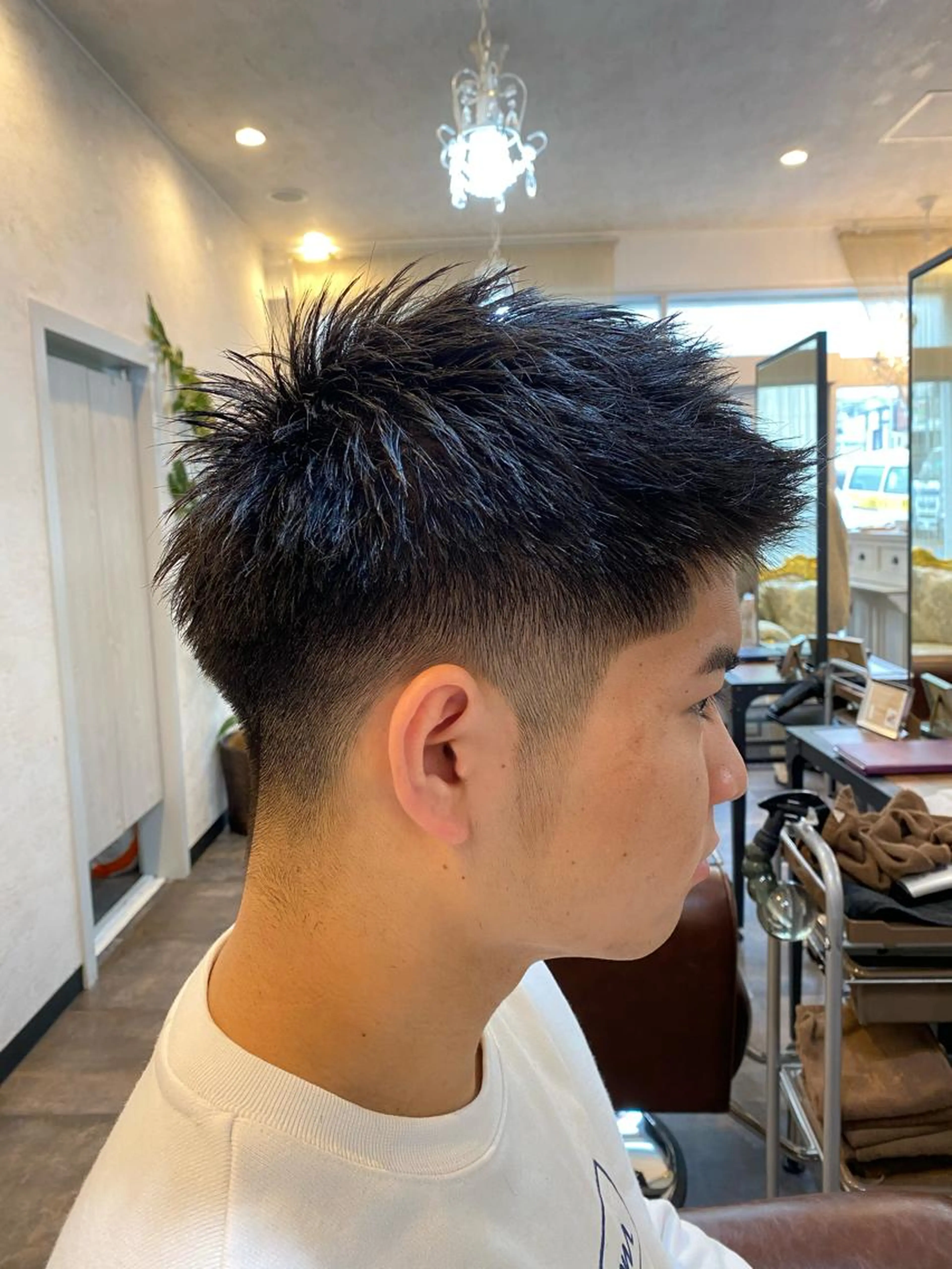 メンズカットの写真