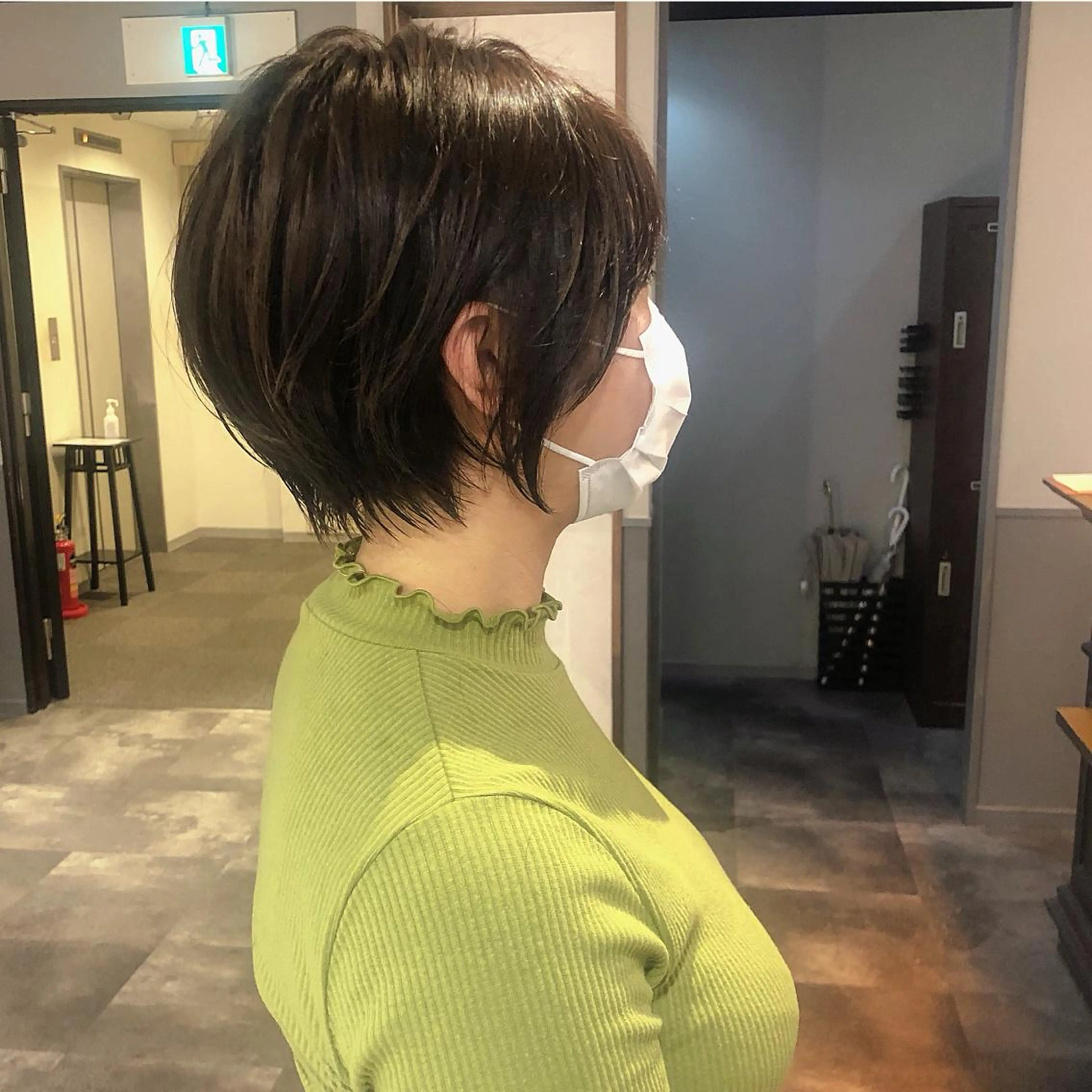 ショート カラー カット ヘアカラー トリートメント ショート・ボブ🍎 ナカノユウキのヘアスタイル