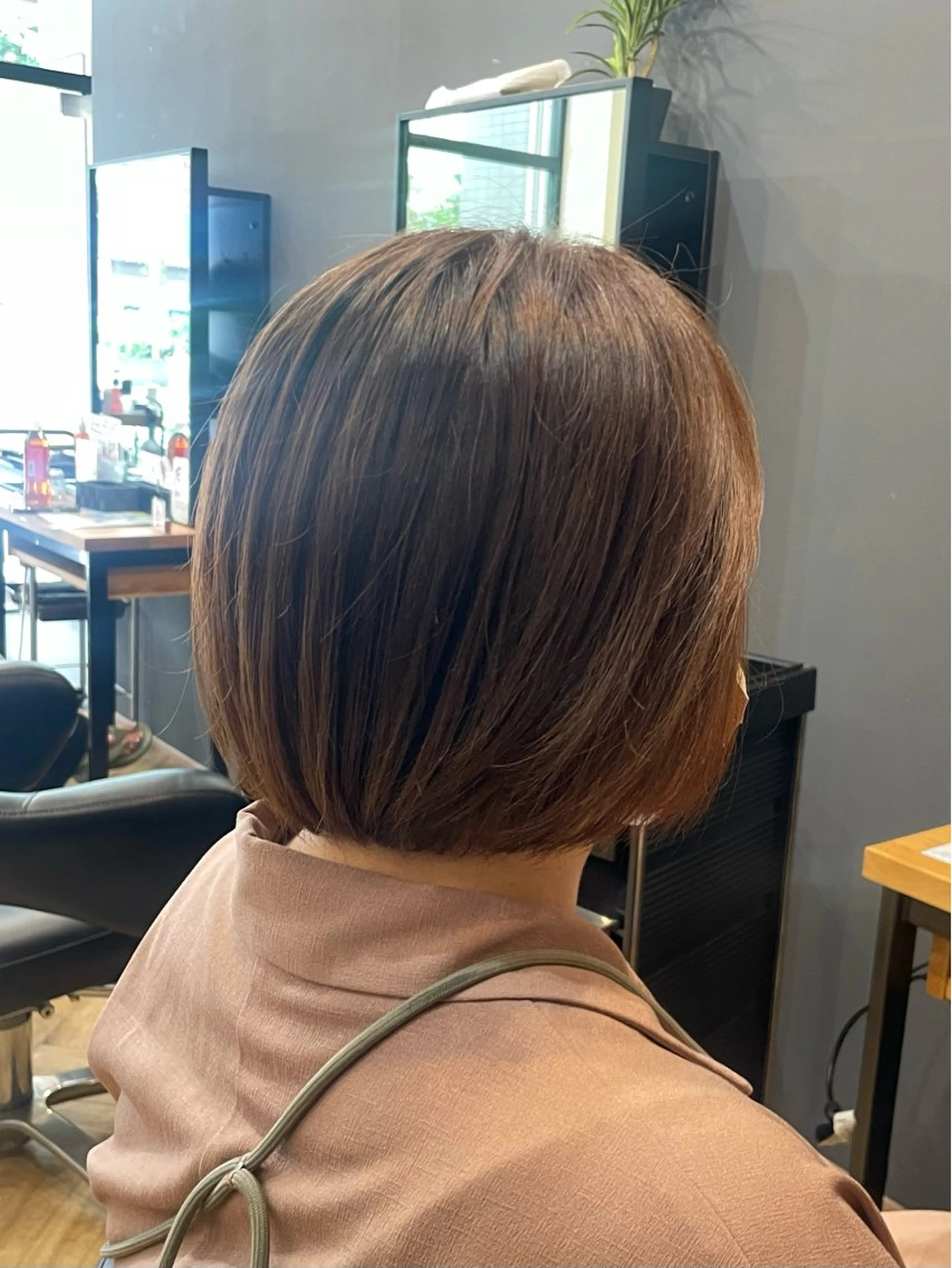 ショート ボブ 鎌取/透明感カラー /ボブ/顔まわりのヘアスタイル