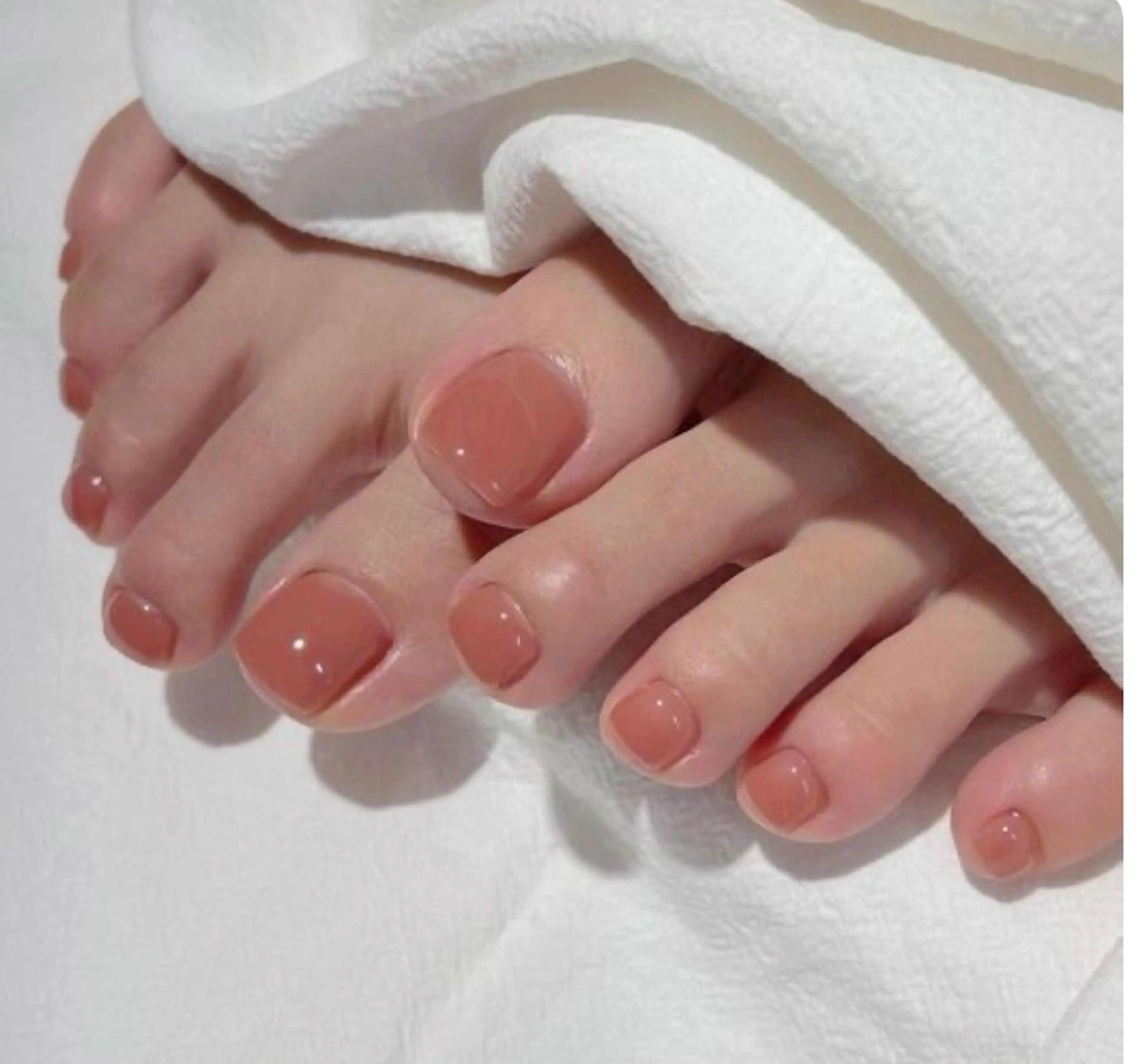 【フット】✨シンプルワンカラー✨🍉夏に向けて🌻の写真