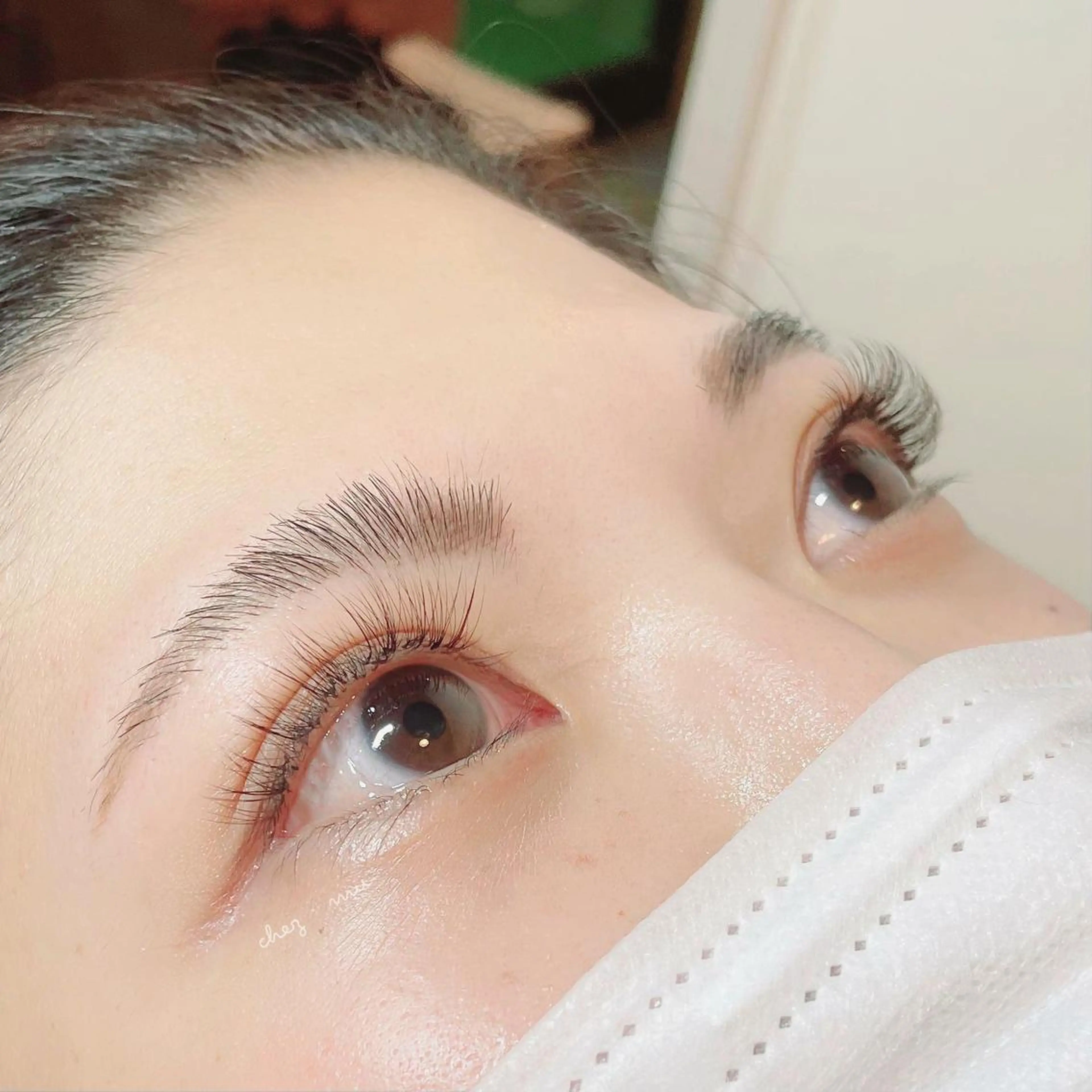 ハリウッドブロウリフト(HBL) + まつ毛パーマ SET ¥14300→¥8800!!の写真