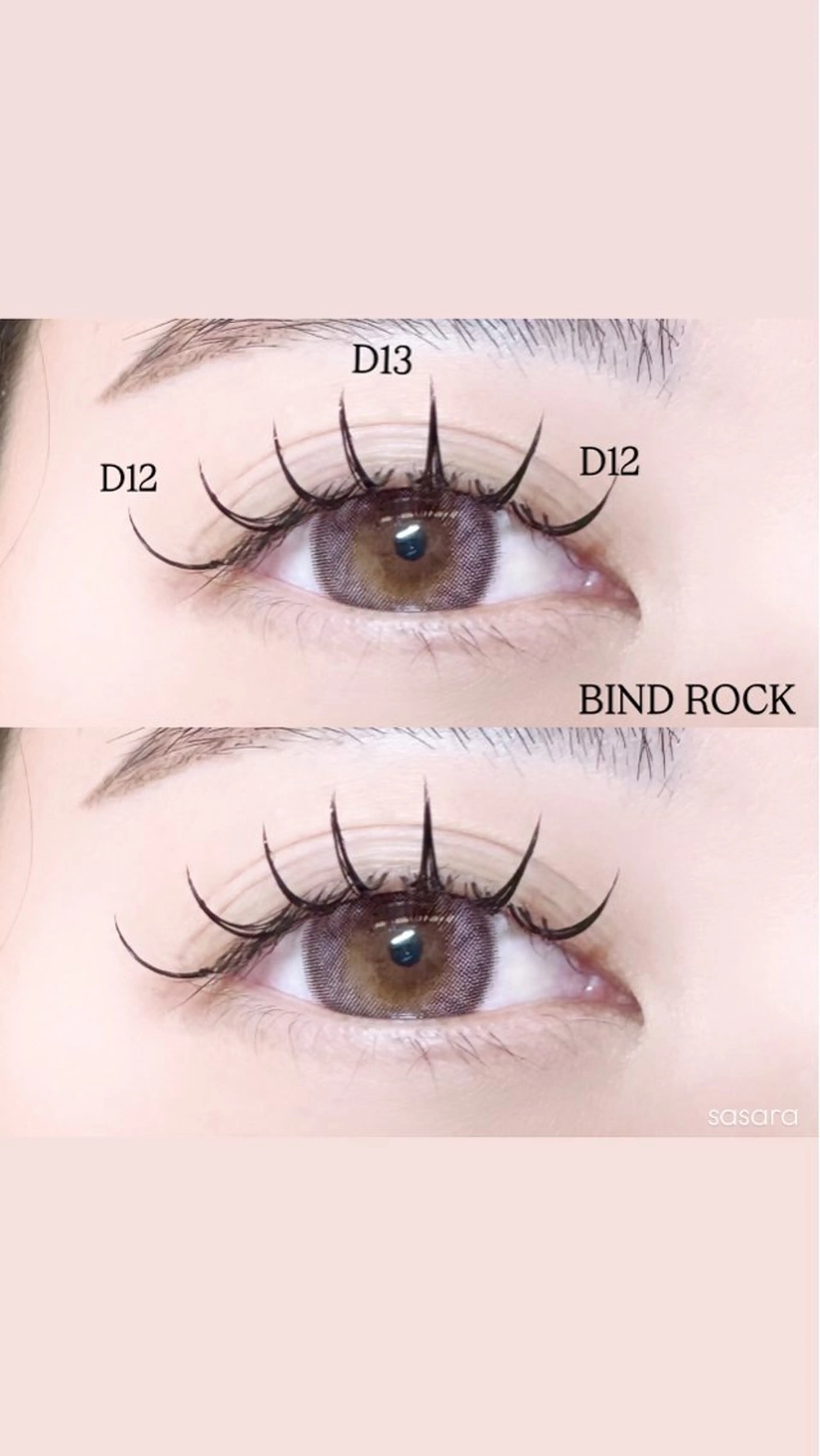 マツエク・マツパ マツエク 🍒束間まつ毛ෆ sasara🍒のマツエク・マツパデザイン