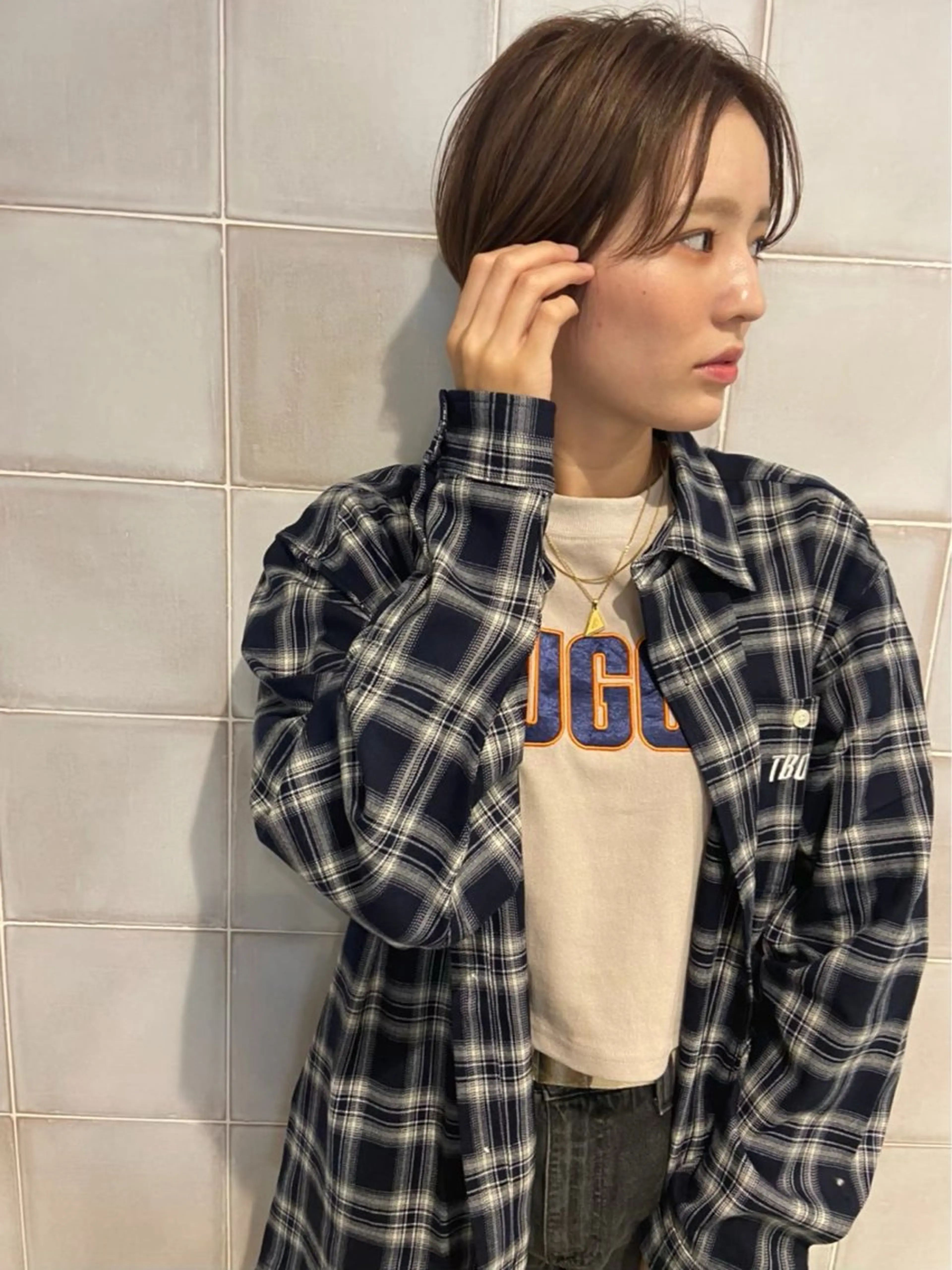 ショート ヘアアレンジ メンズカット大歓迎 🫧HONOKA🪽のヘアスタイル
