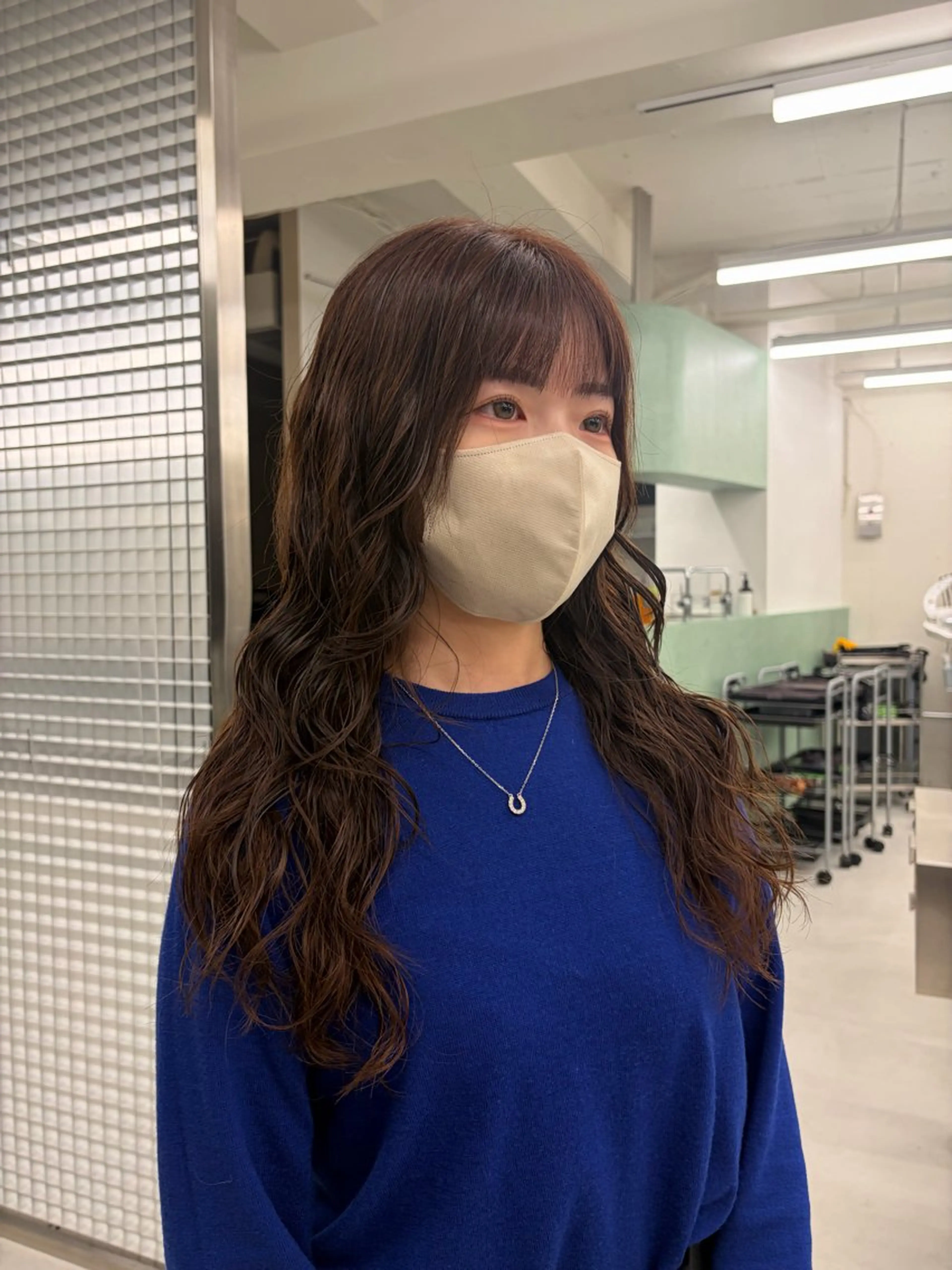 ロング パーマ パーマ ロングパーマ/ボブ/ 表参道/aoba🩵のヘアスタイル