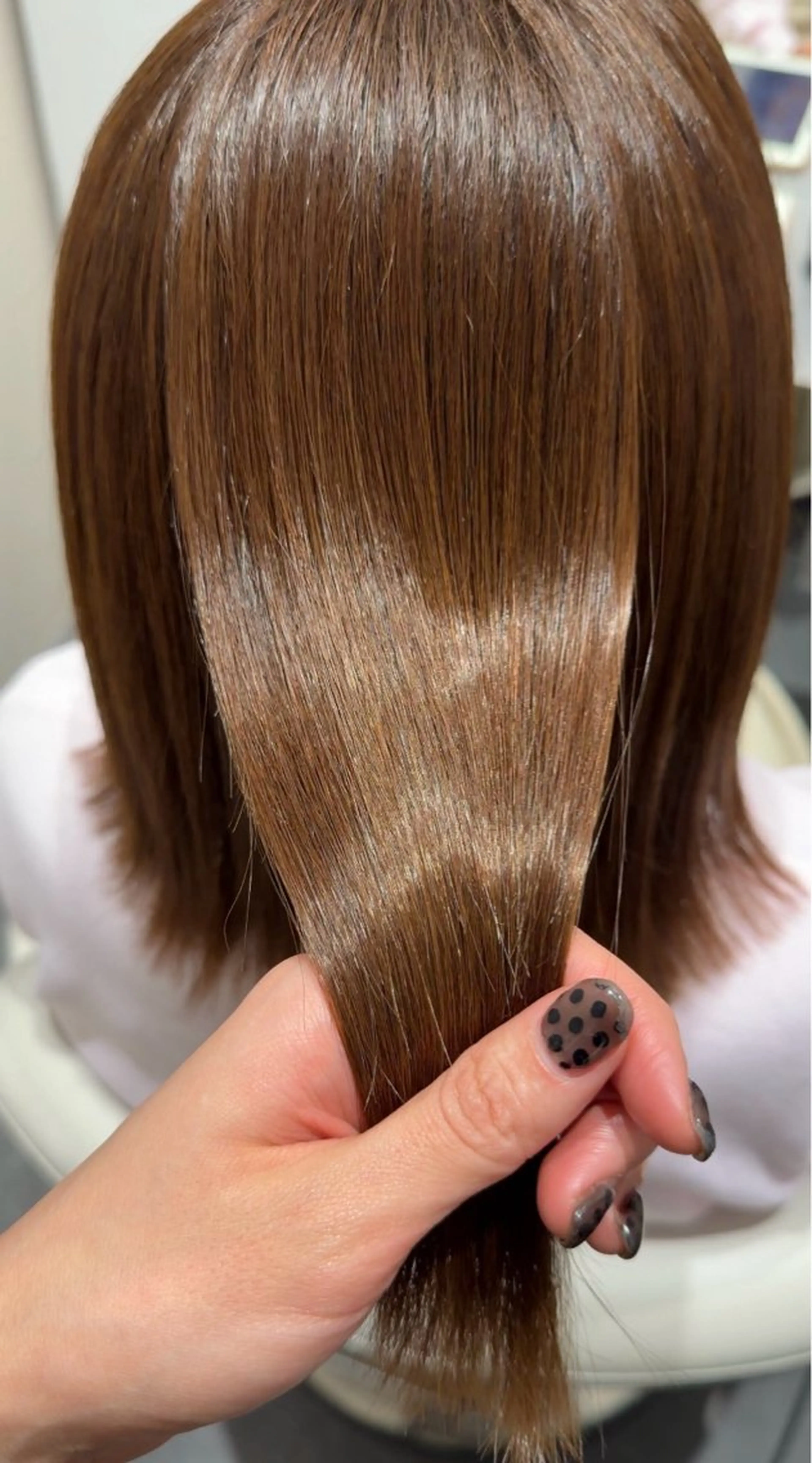 セミロング 髪質改善 トリートメント SALOWIN銀座RAYⅡ所属・銀座/ 髪質改善のヘアスタイル