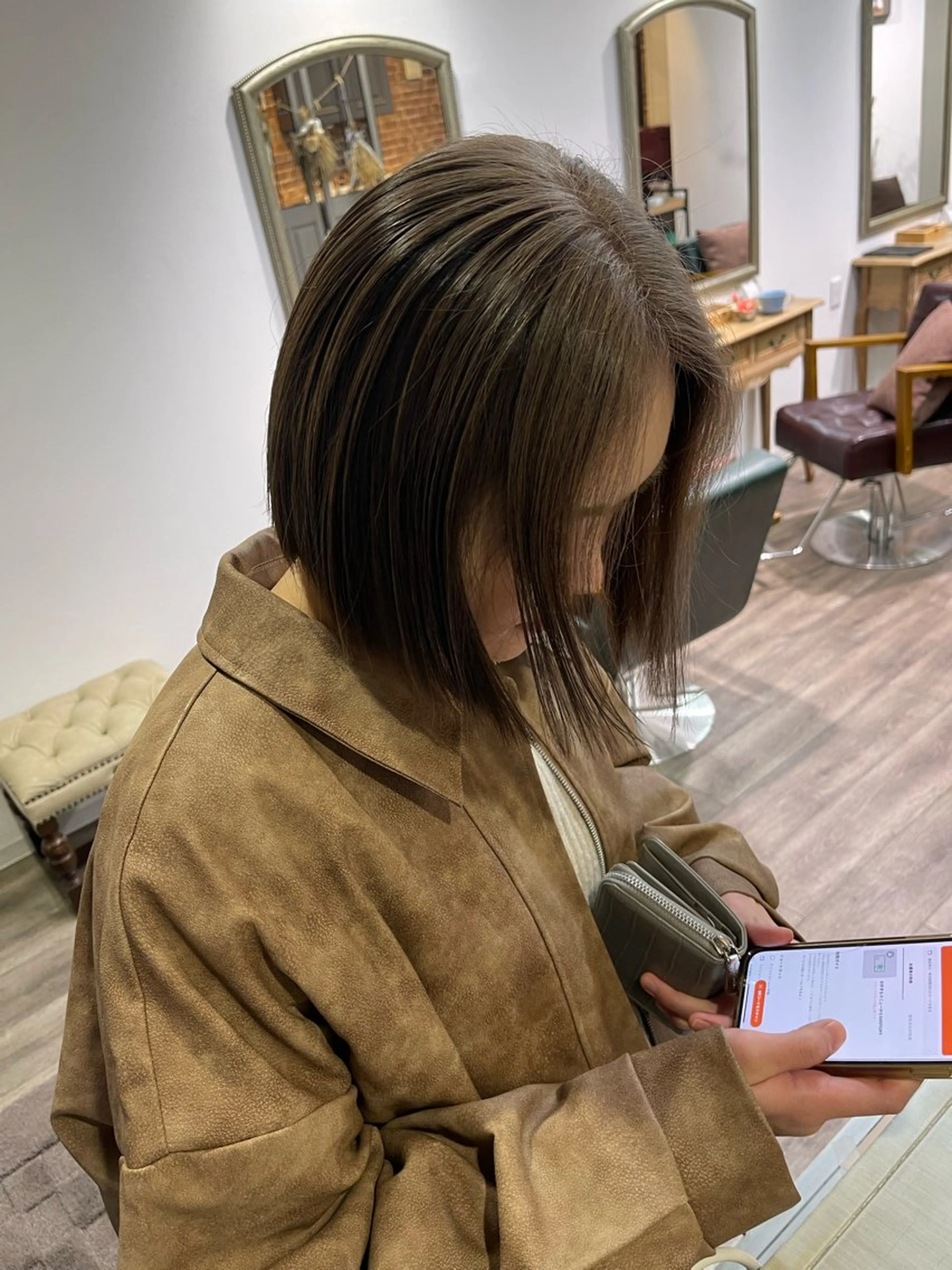 ショート カラー ヘアカラー Felice Erikaのヘアスタイル