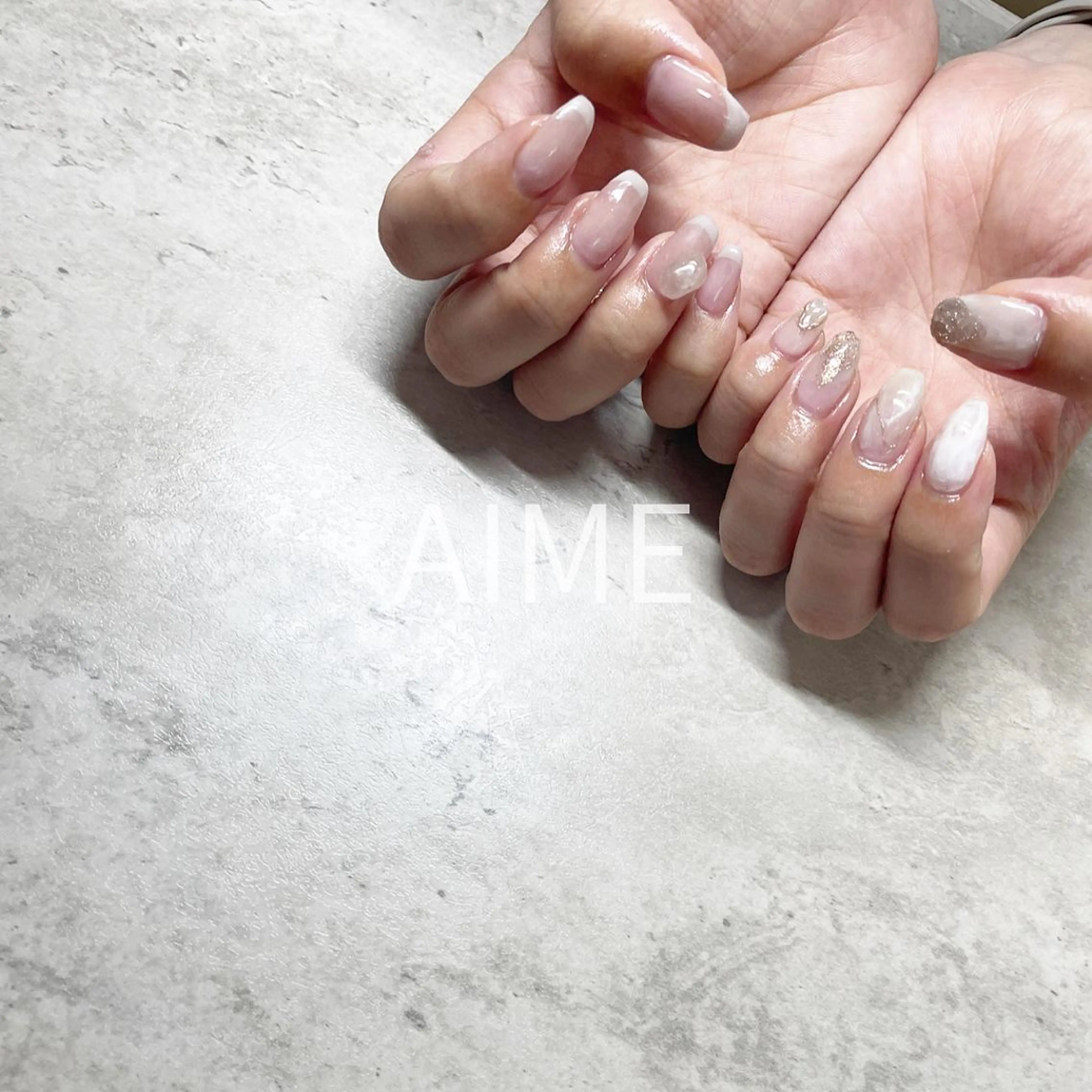 ネイル ハンドネイル AIME （momo）のネイルデザイン