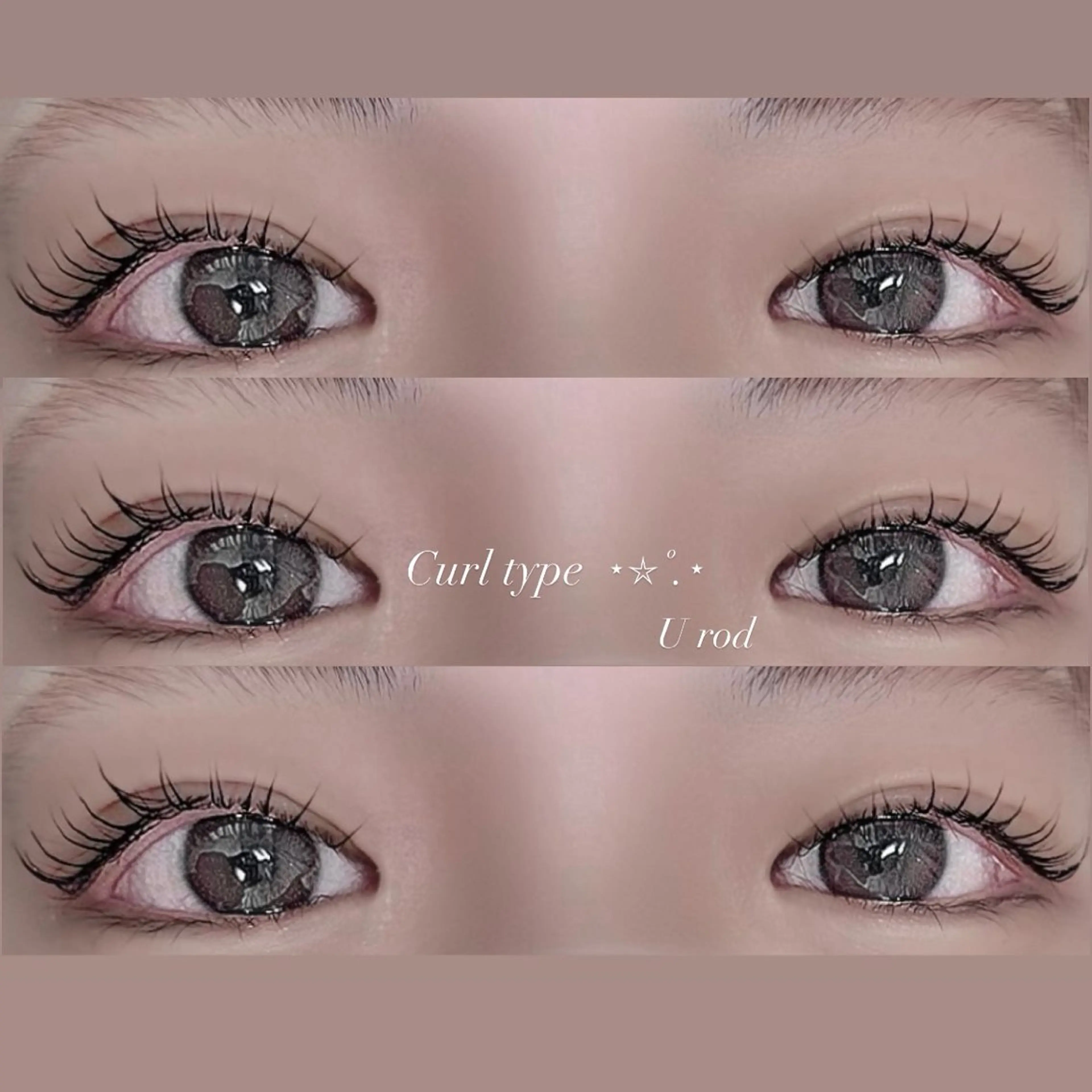 マツエク・マツパ 束感まつ毛 一重×まつ毛パーマ lys ユラのマツエク・マツパデザイン