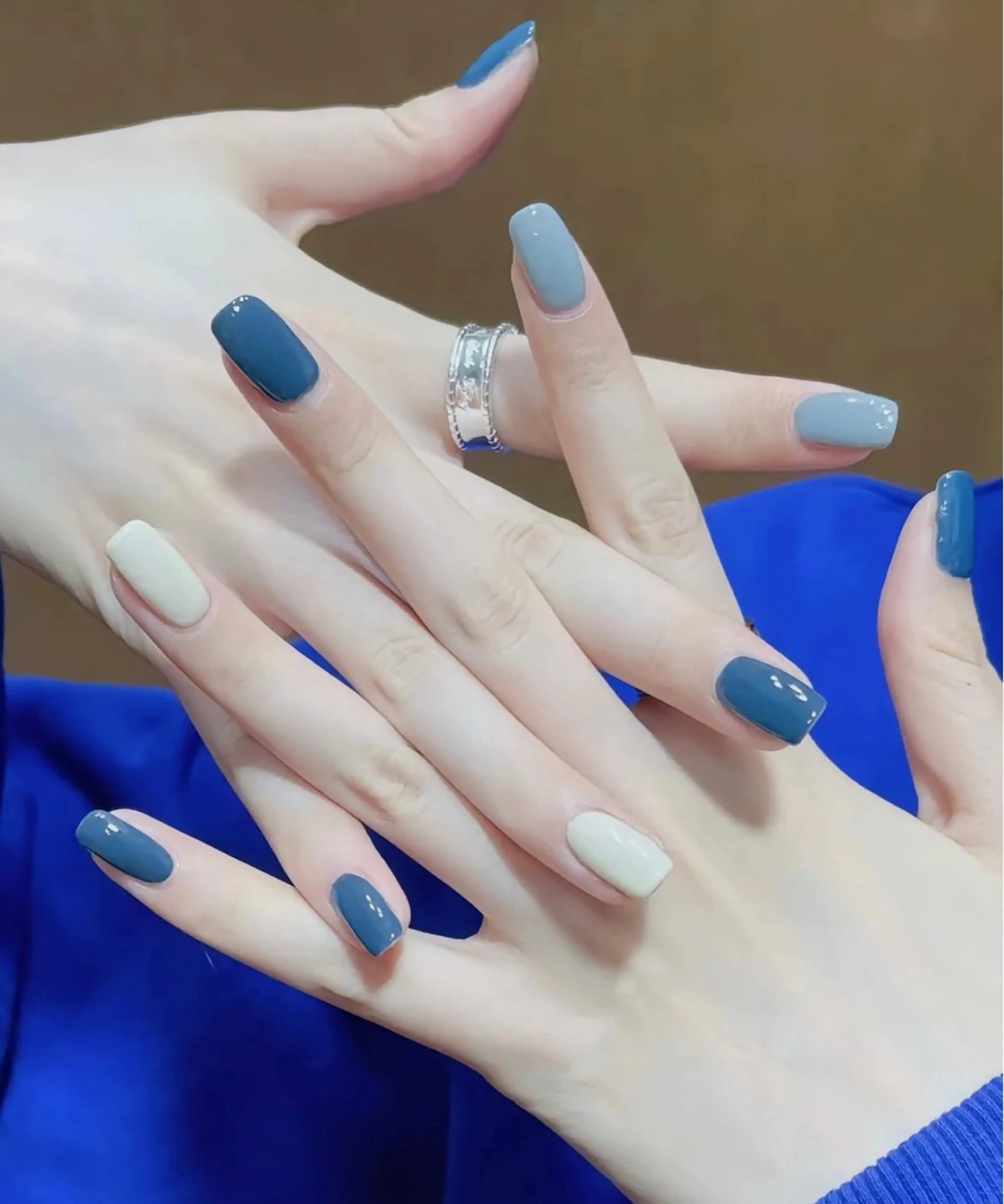 ネイル Horie 雪のネイルデザイン