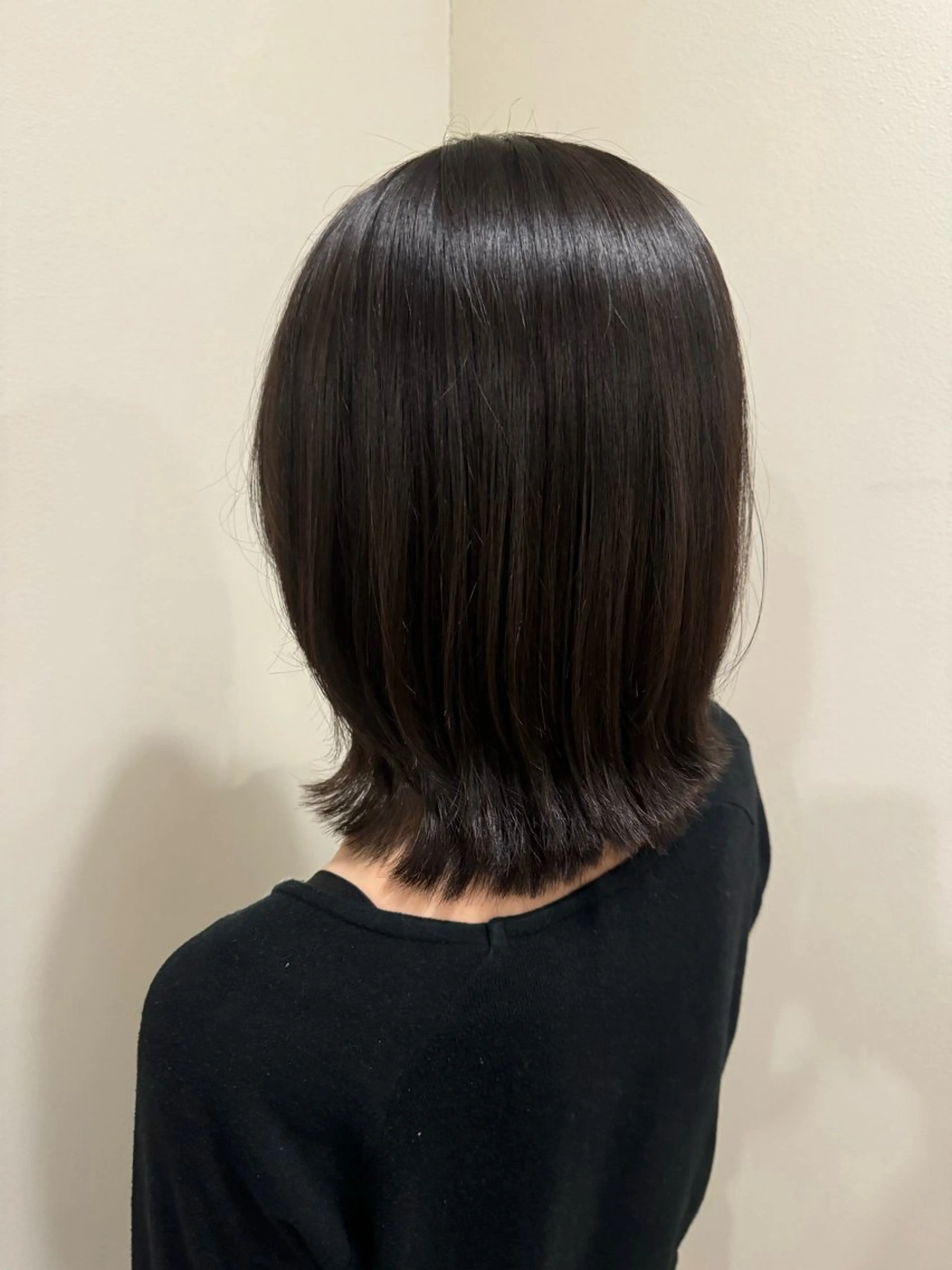 ミディアム 坂 瑞希のヘアスタイル