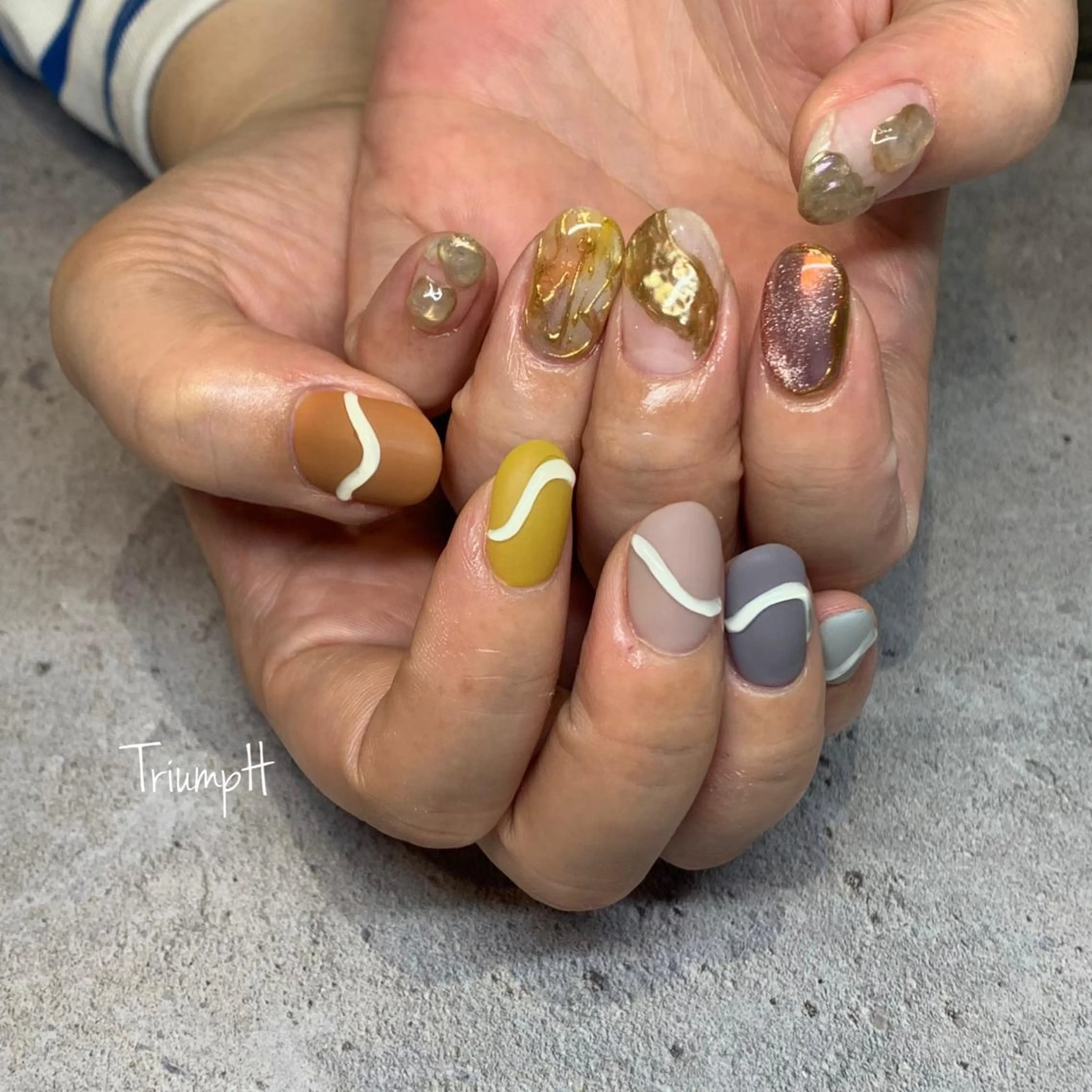 ネイル Natsuko 🪼のネイルデザイン