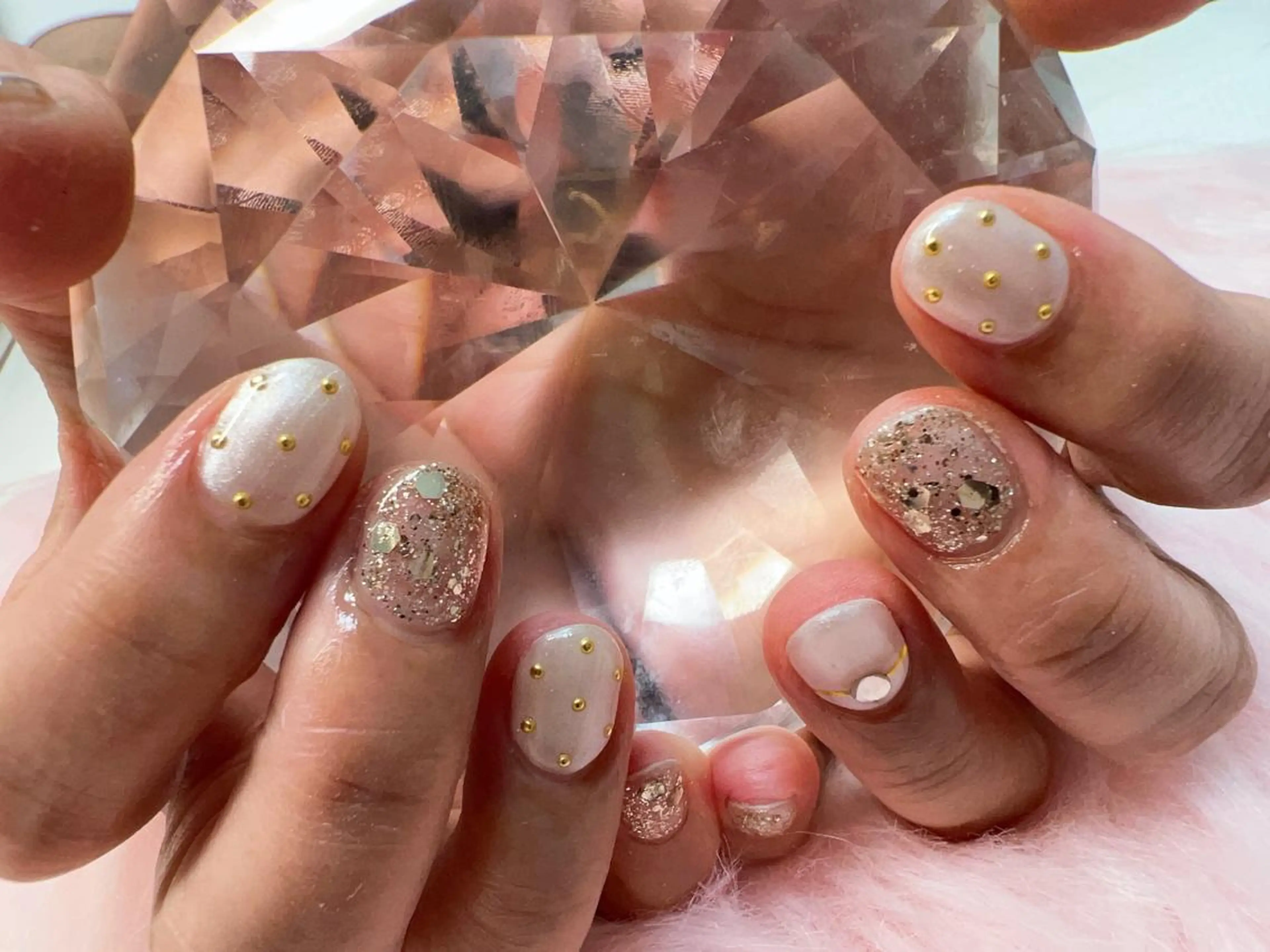 ネイル ブライダルネイル coco nailのネイルデザイン