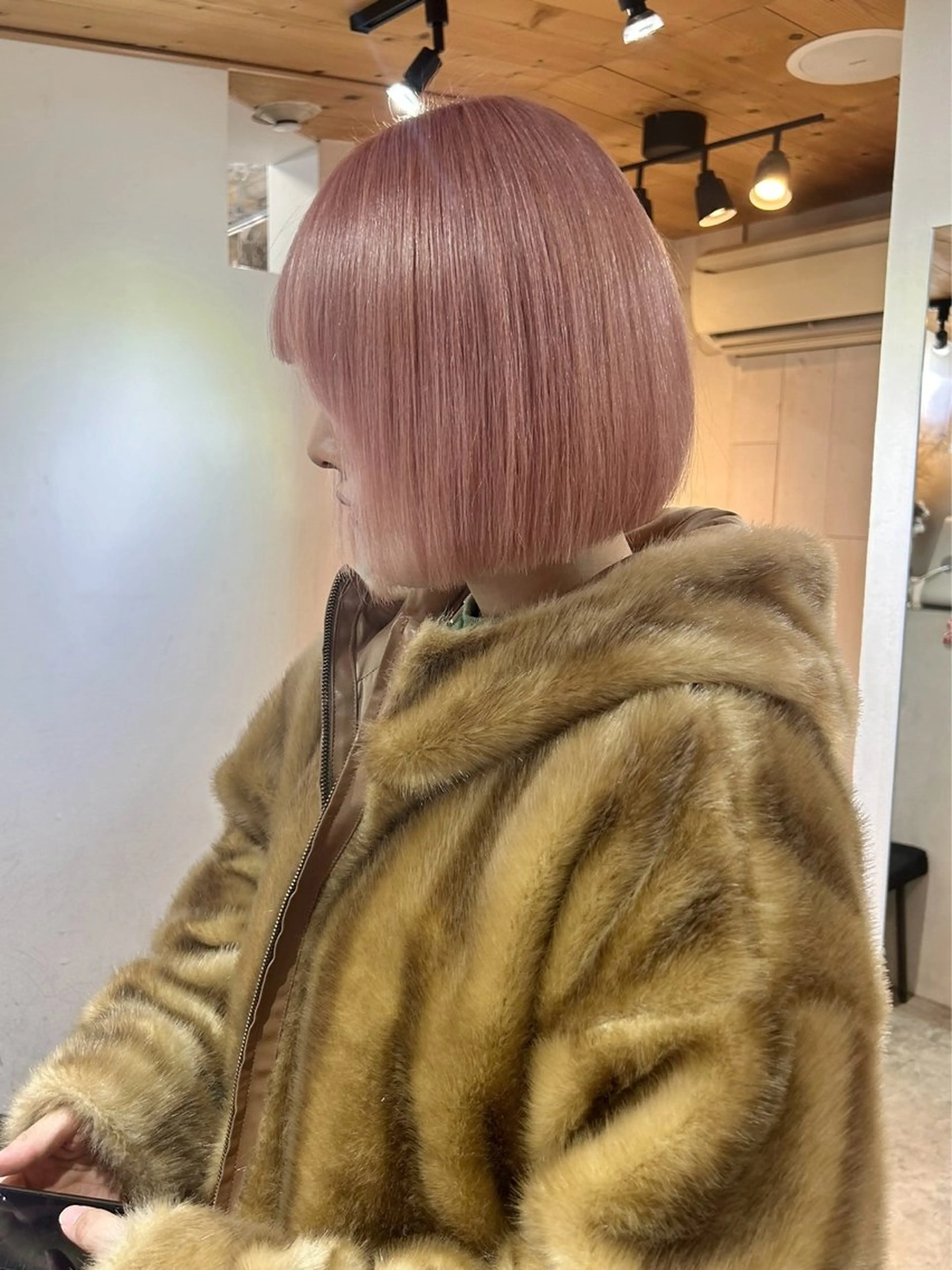 ショート カラー ヘアカラー トリートメント 韓国/ハイトーン/ ボブ🎀MIKU🎀のヘアスタイル