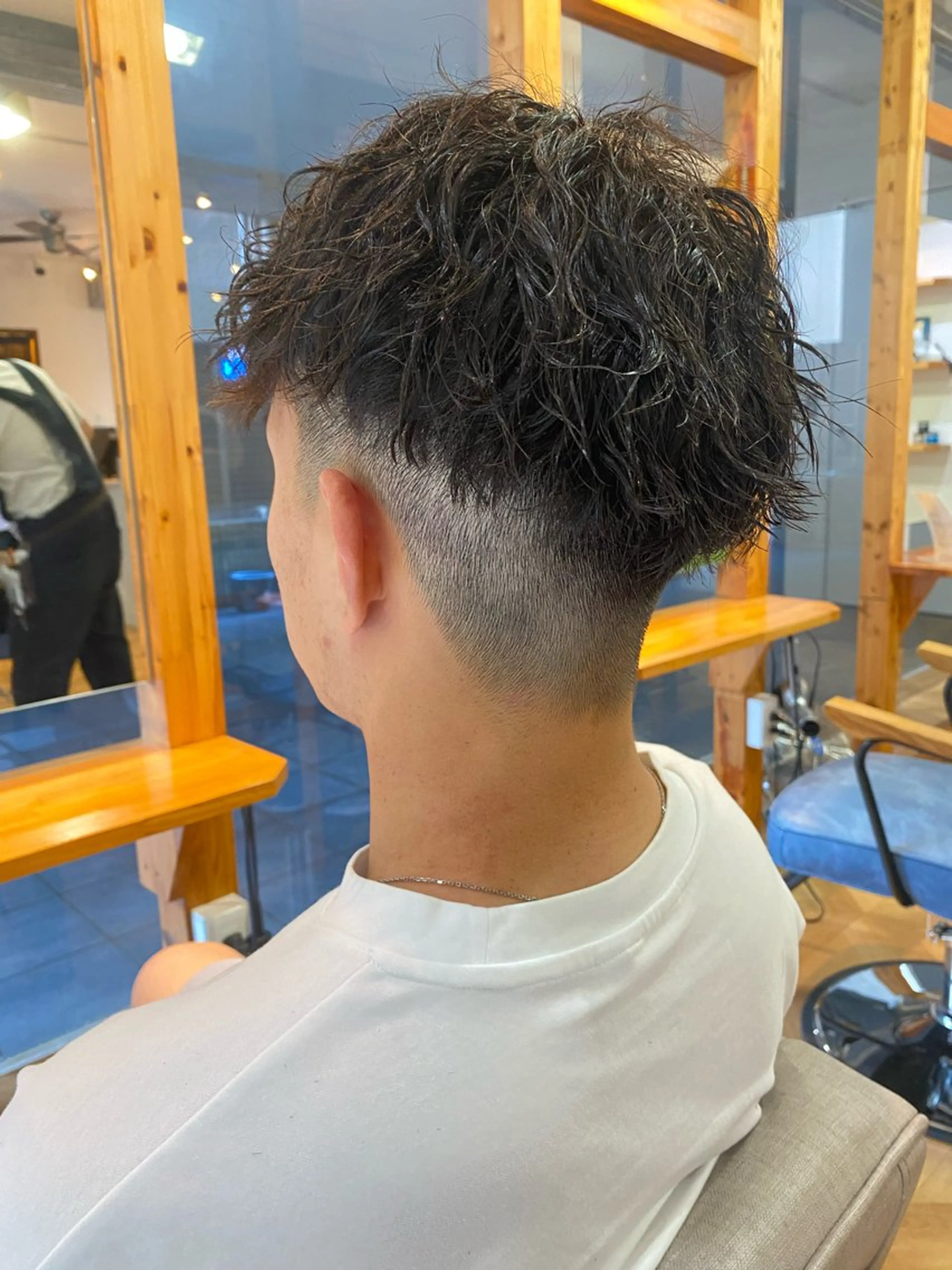 パーマ メンズ シールエクステ 🪽CHIAKIのヘアスタイル